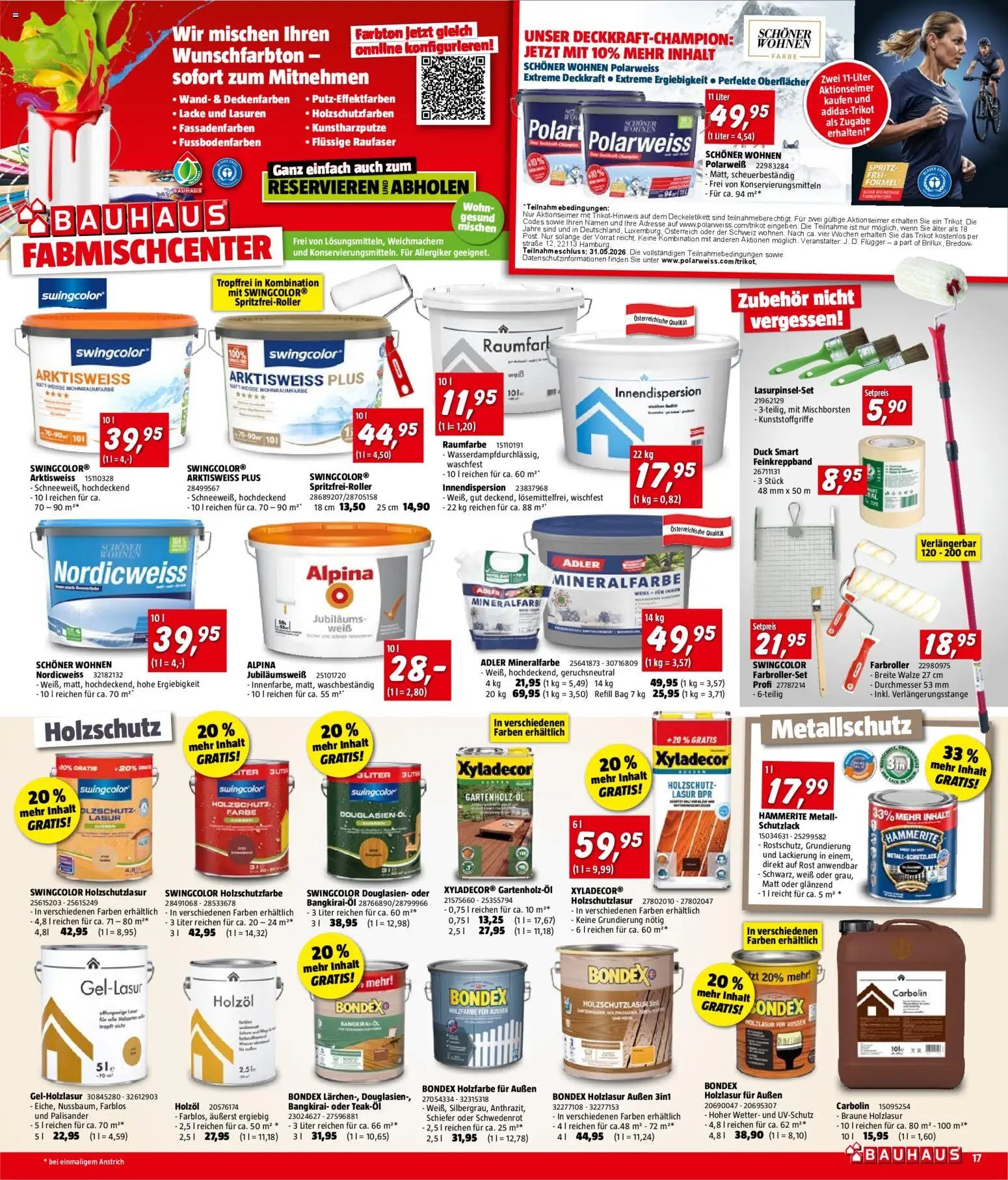 Bauhaus Prospekt aktuell