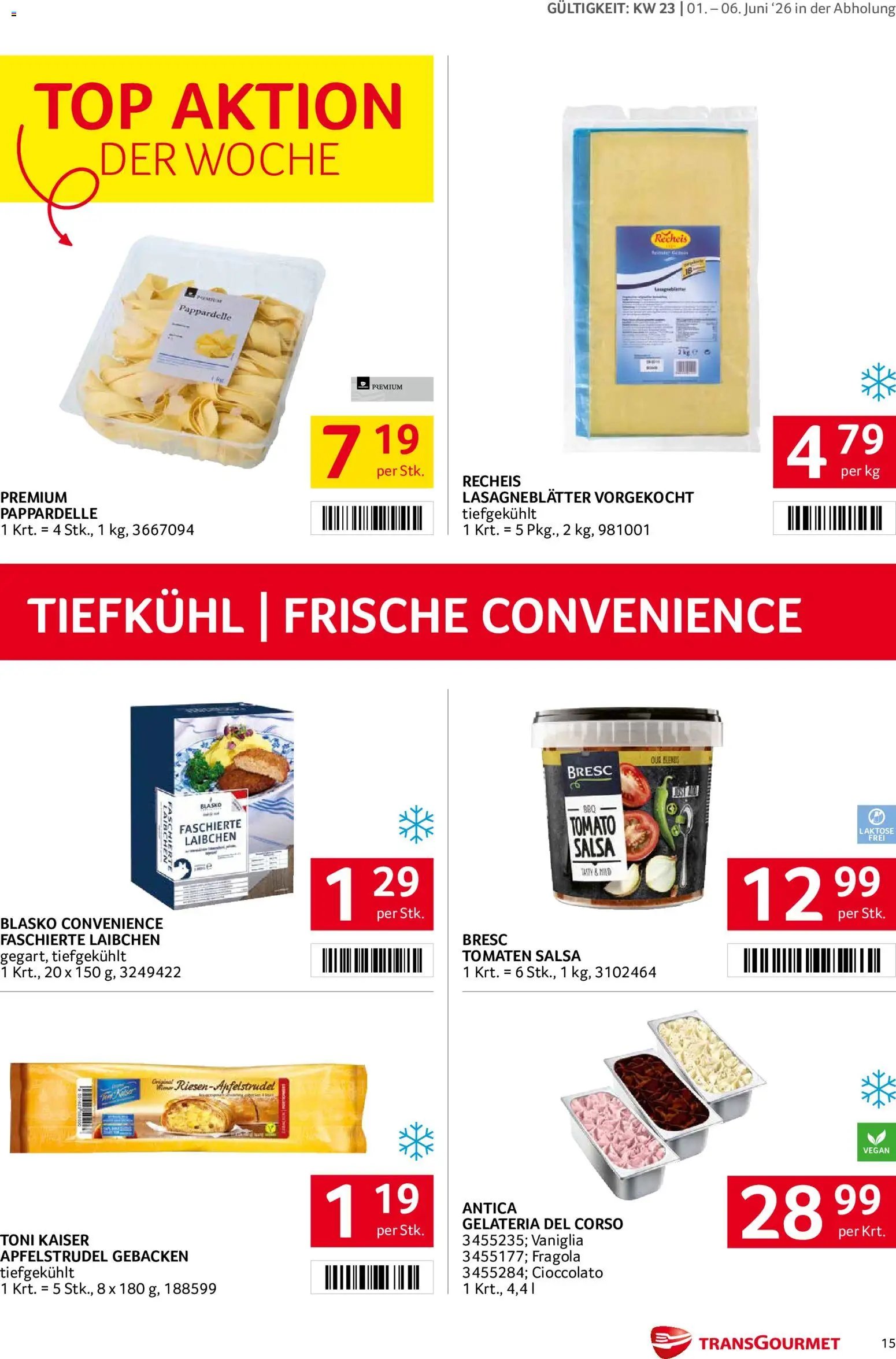 Transgourmet Flugblatt