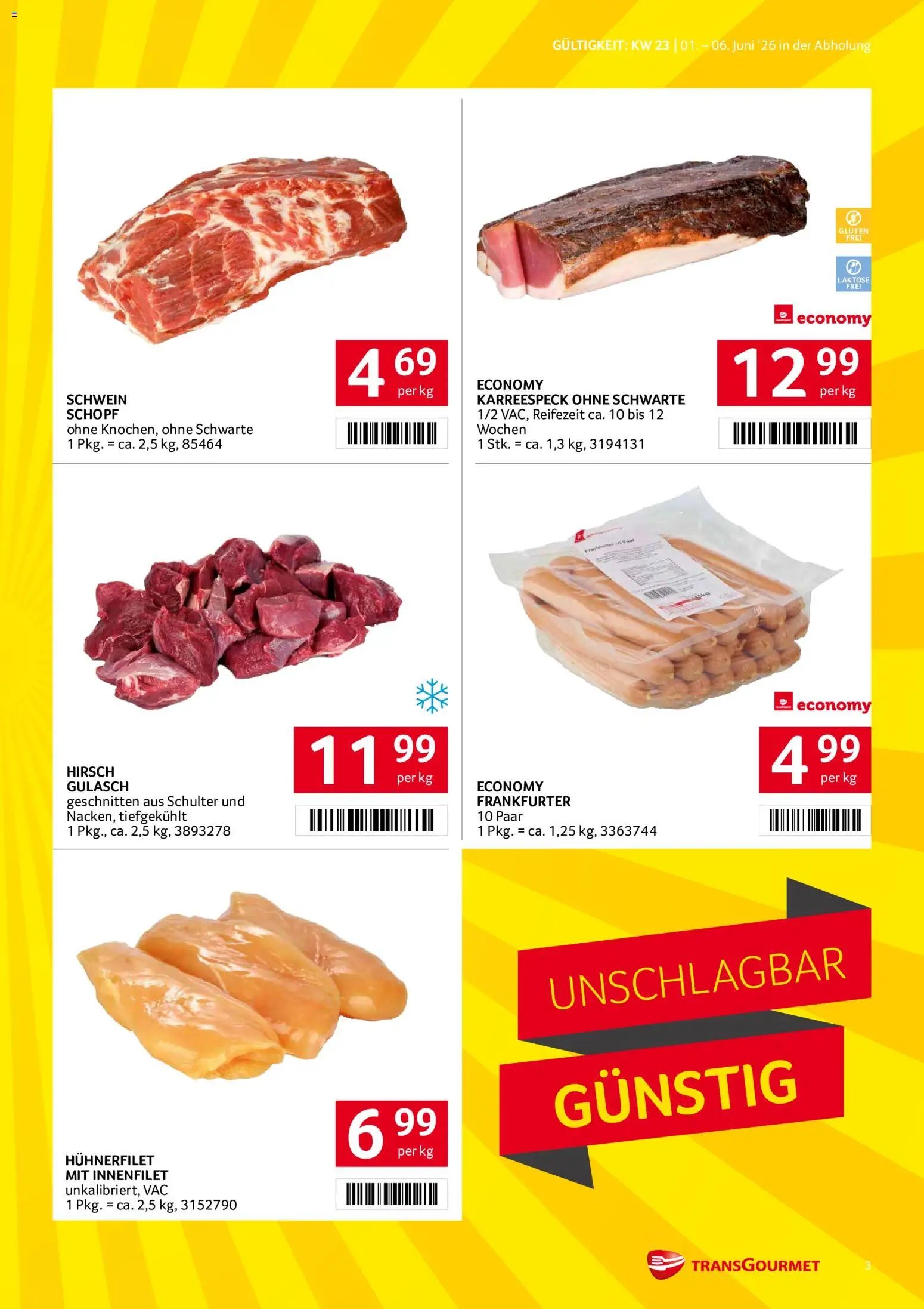 Transgourmet Flugblatt