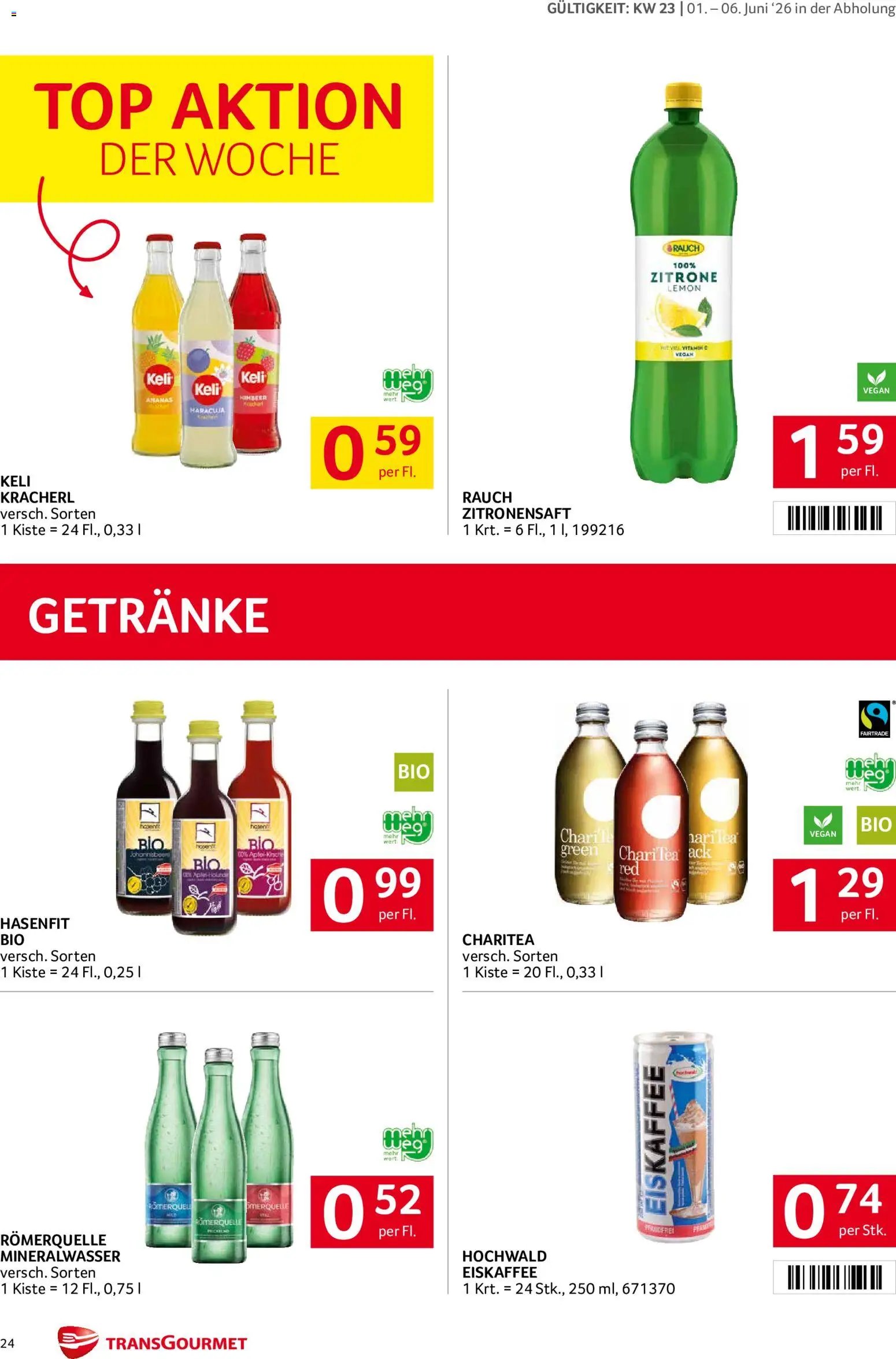 Transgourmet Flugblatt