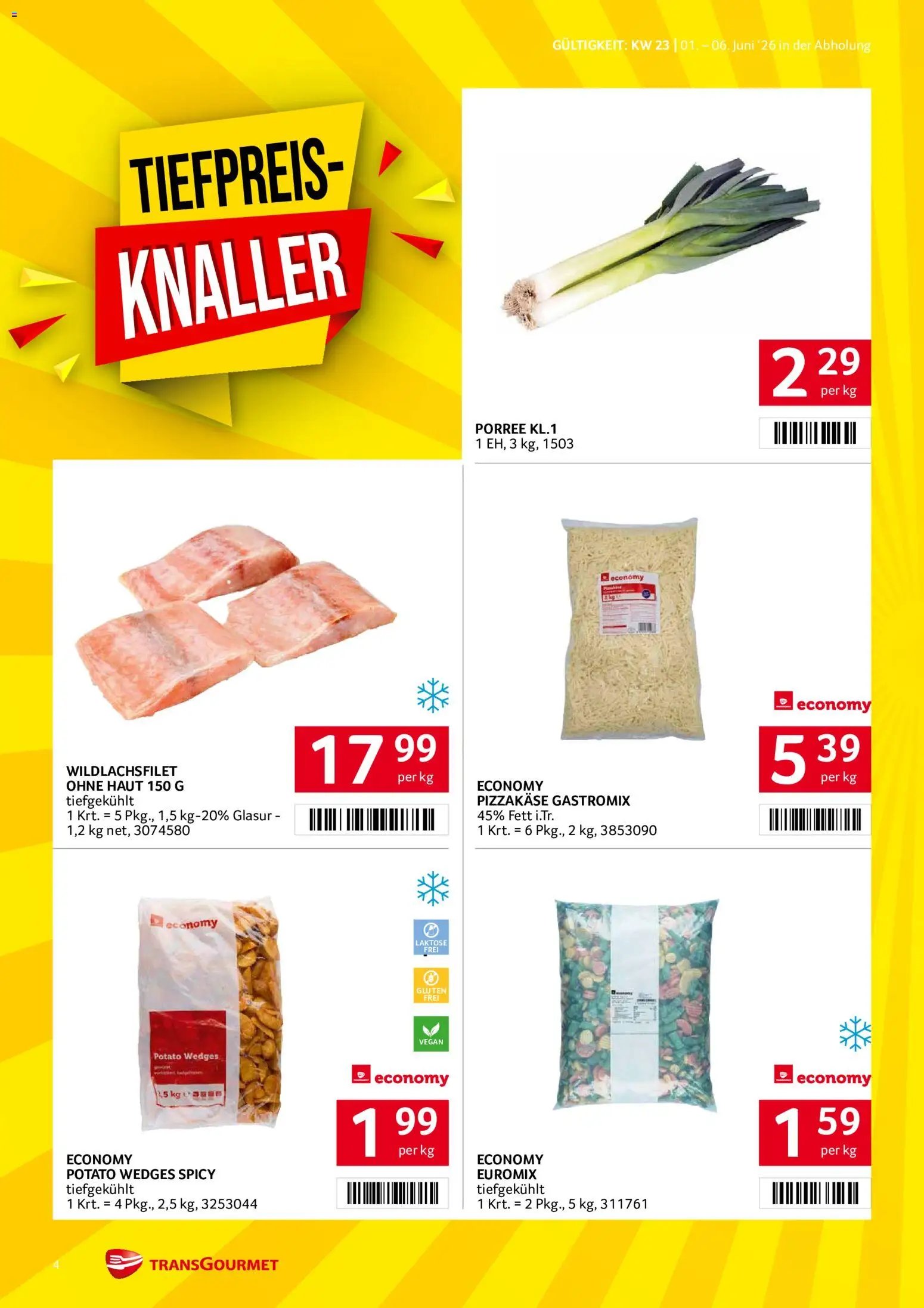 Transgourmet Flugblatt