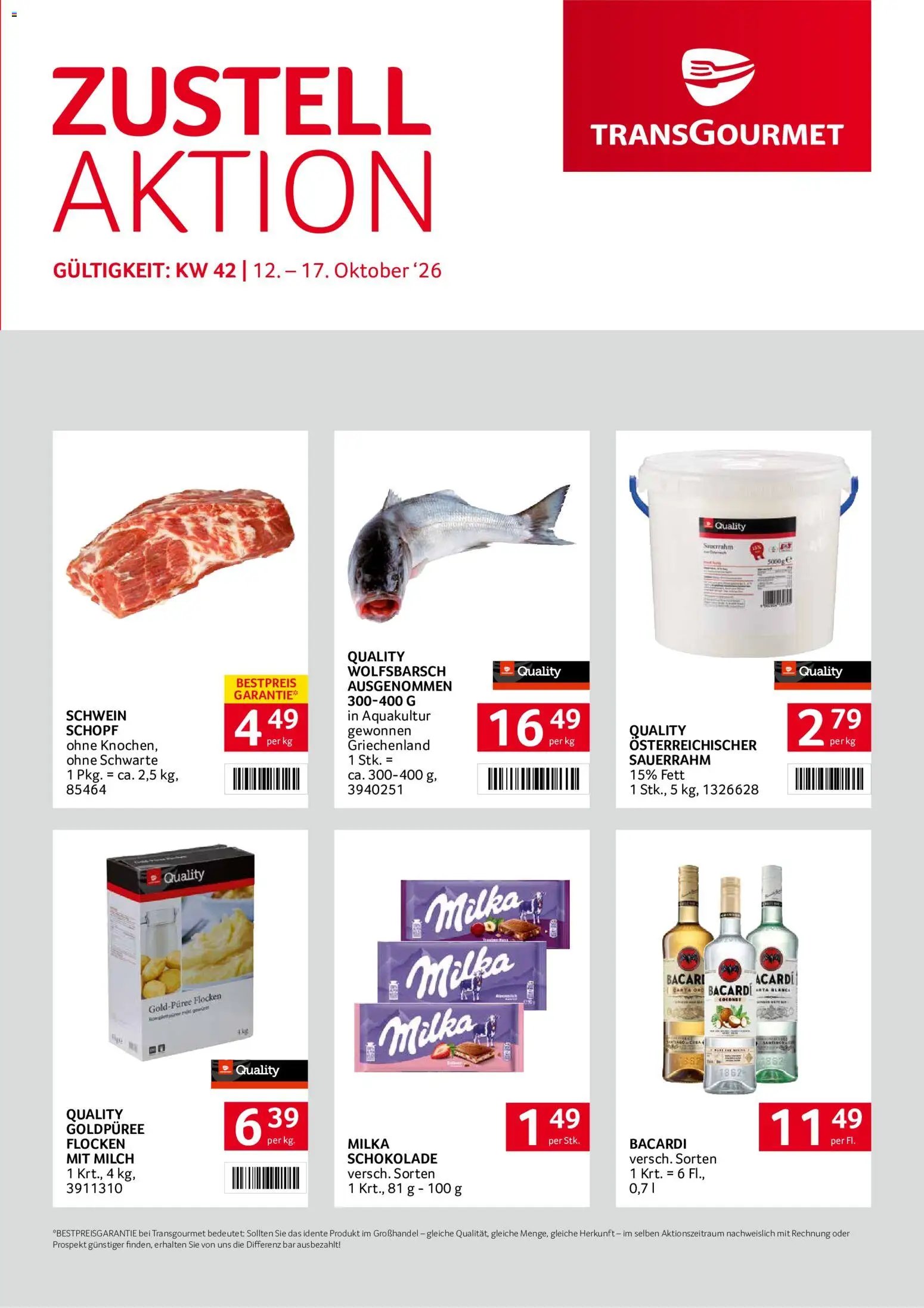 Transgourmet Flugblatt