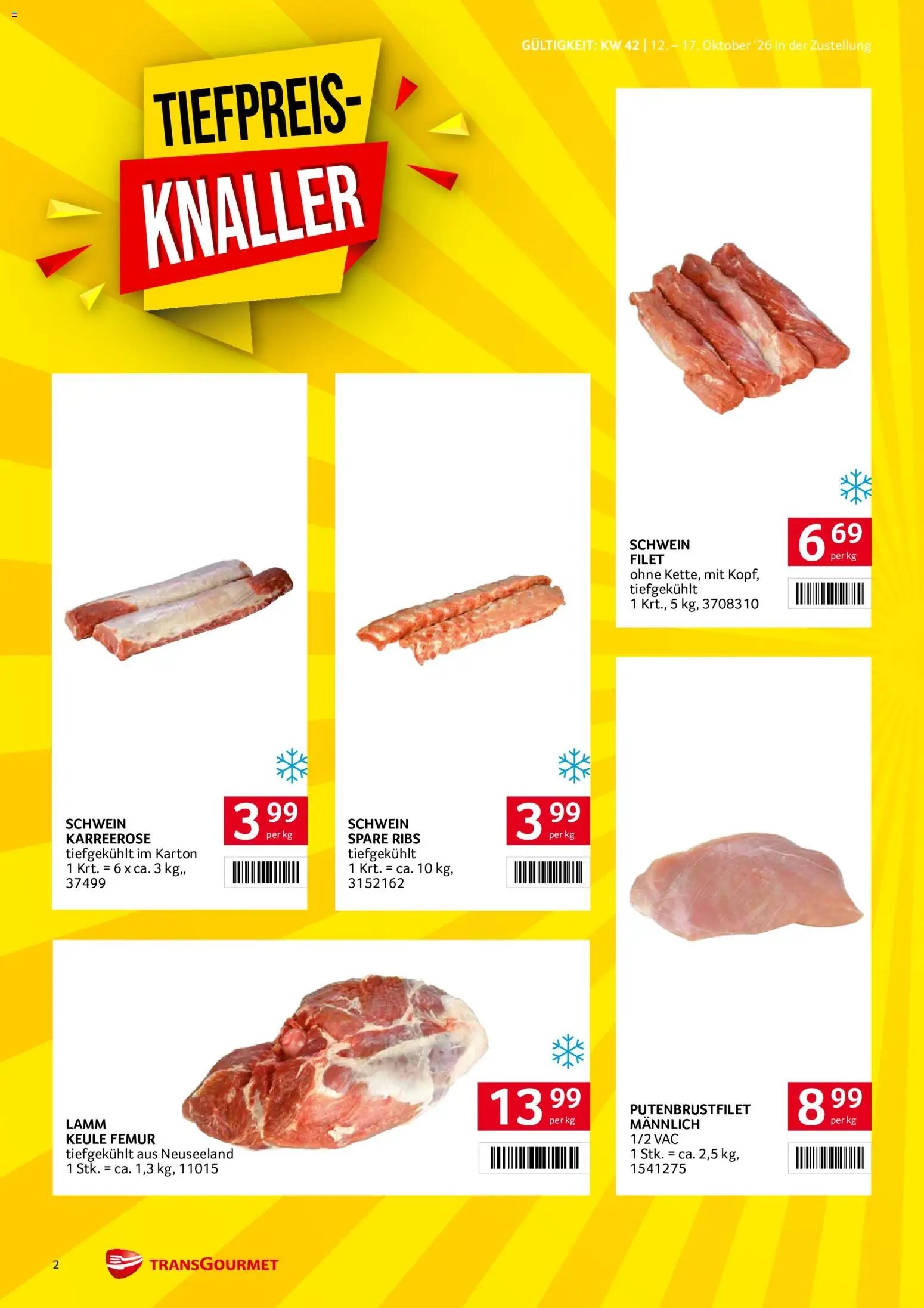 Transgourmet Flugblatt