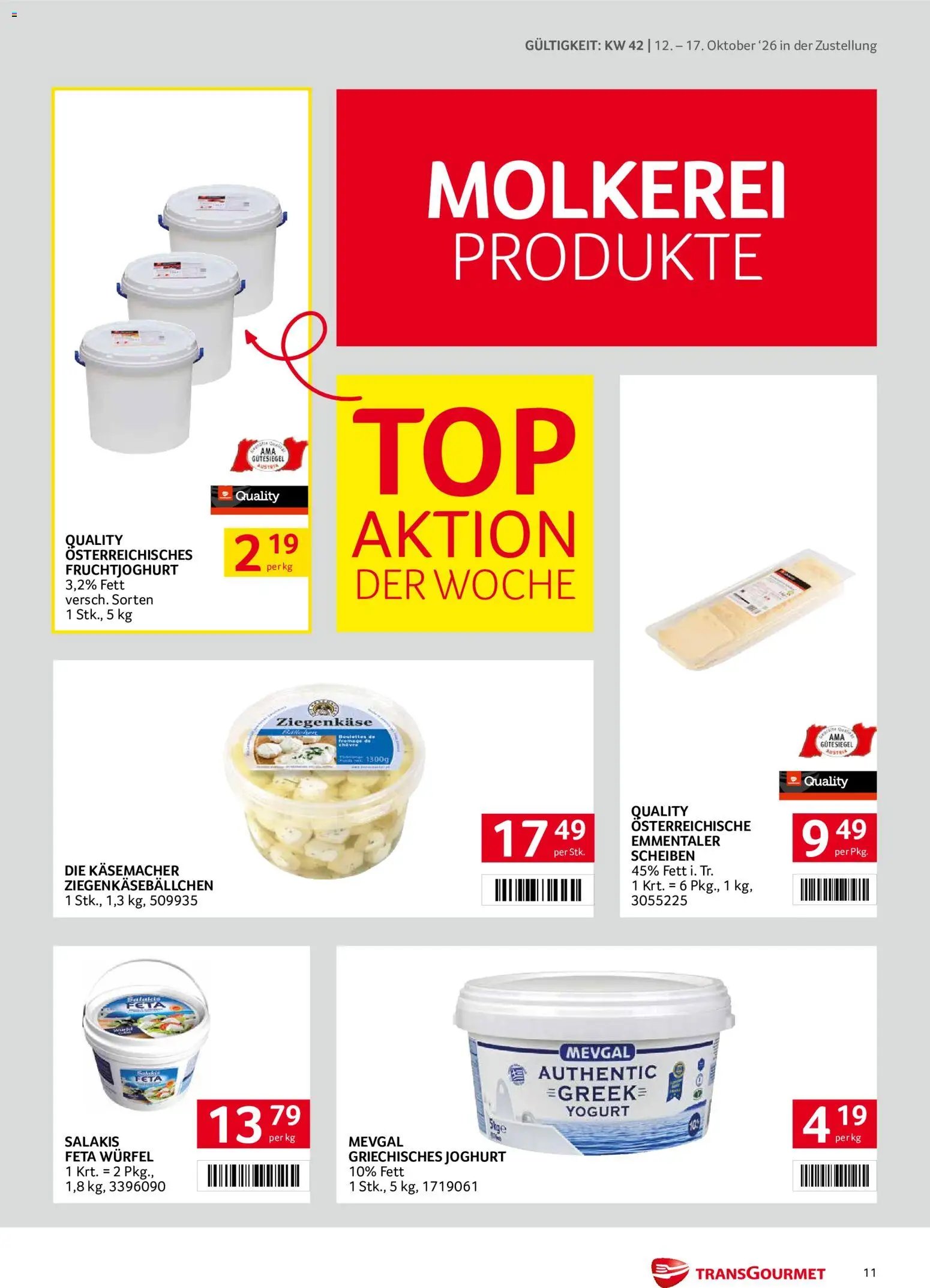 Transgourmet Flugblatt
