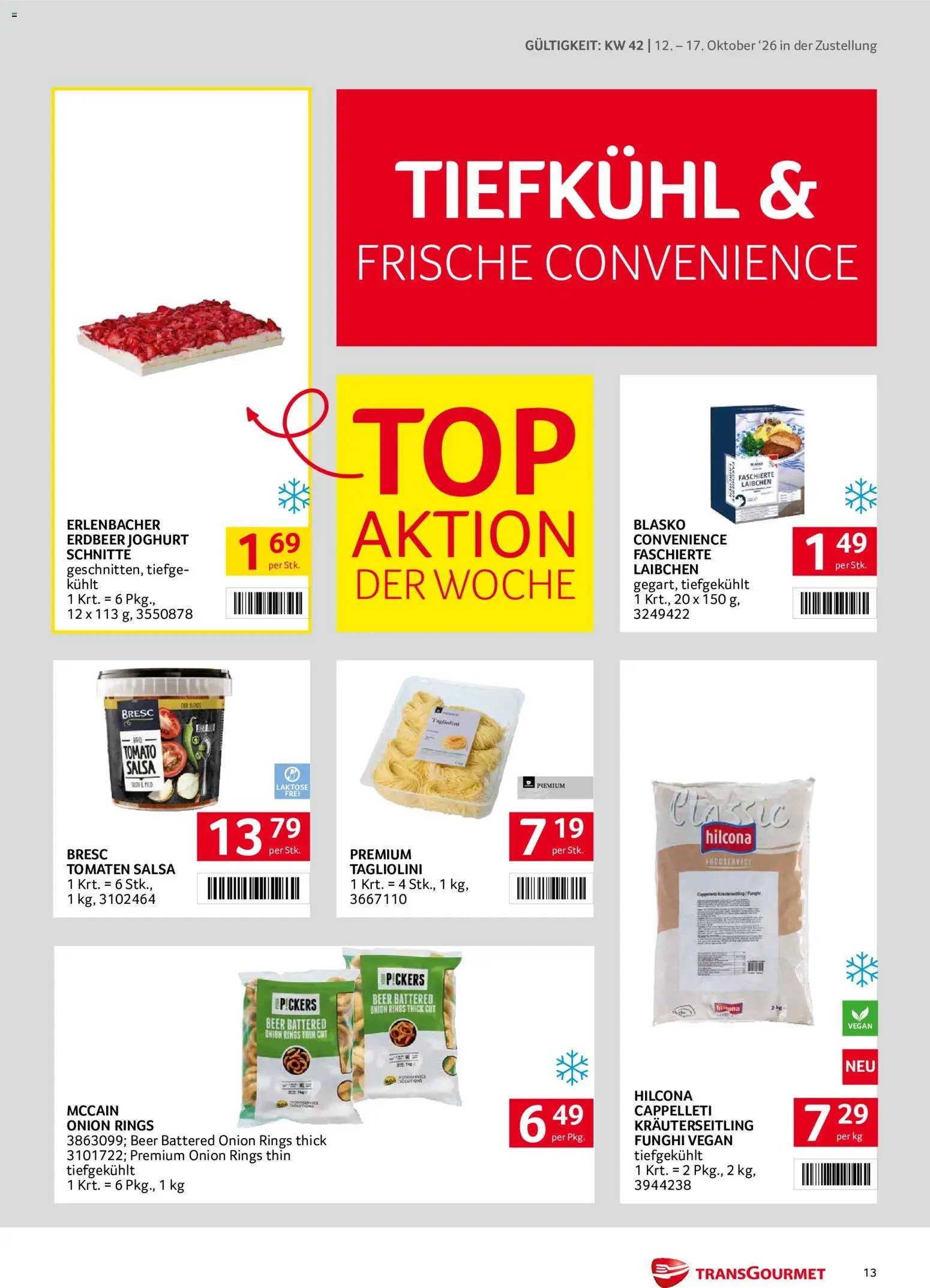 Transgourmet Flugblatt