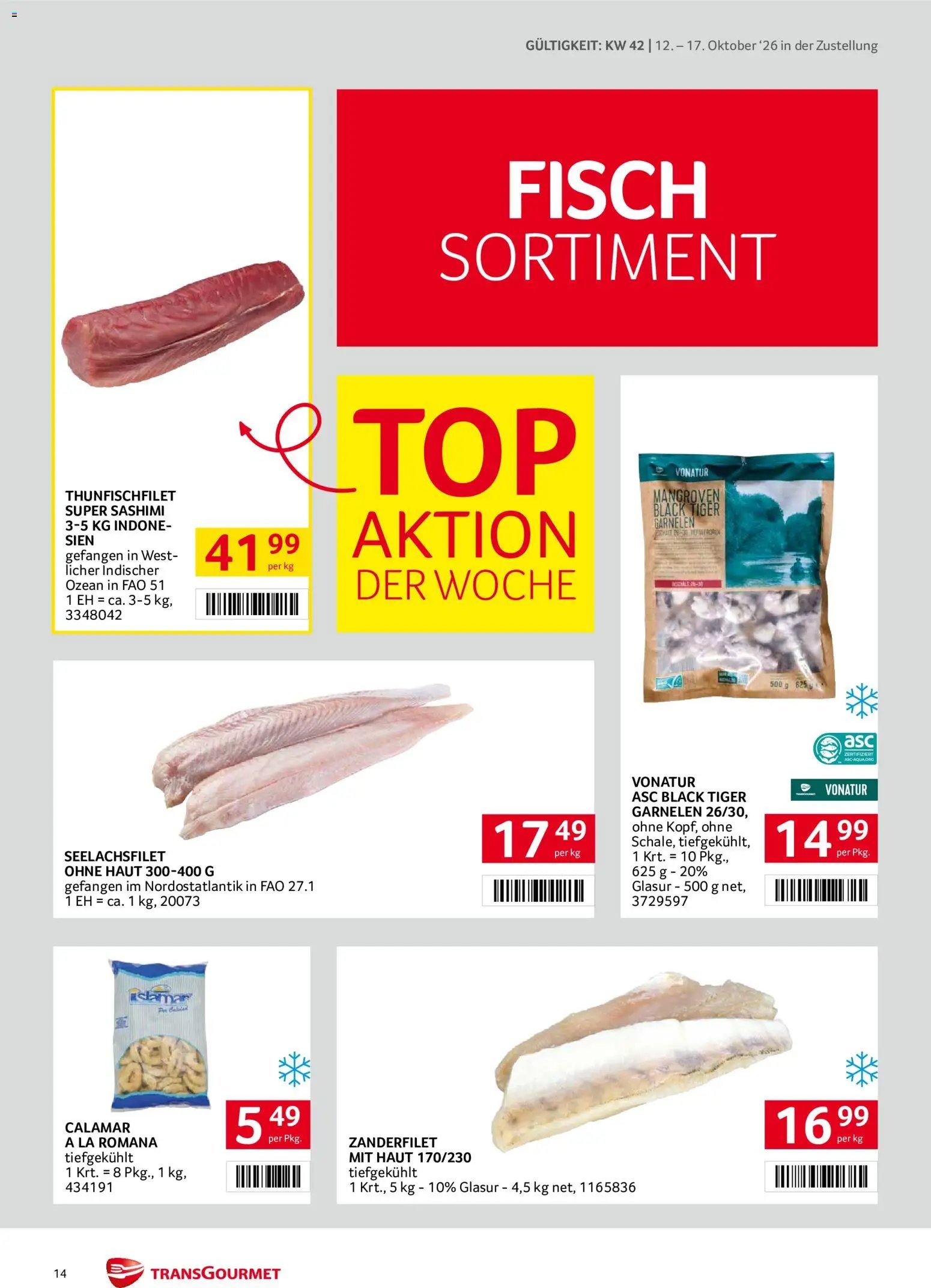Transgourmet Flugblatt