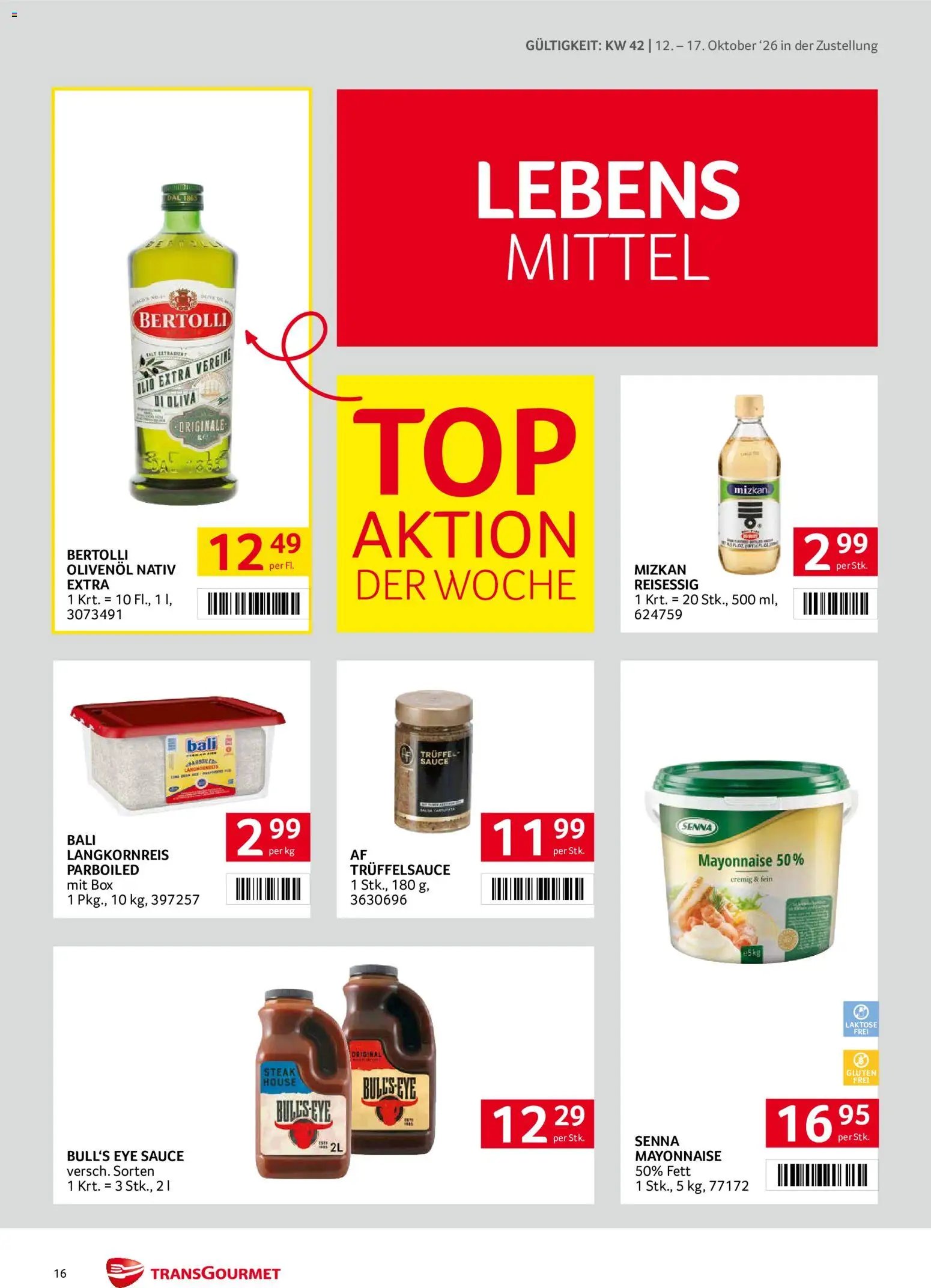Transgourmet Flugblatt