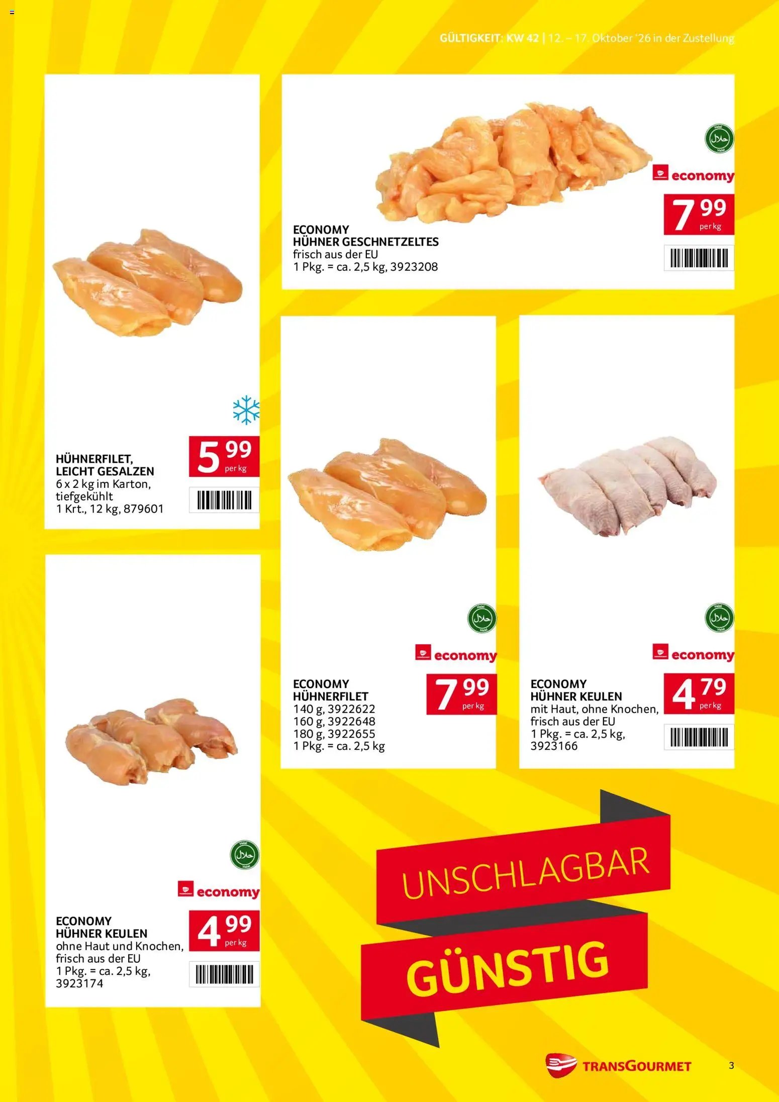 Transgourmet Flugblatt