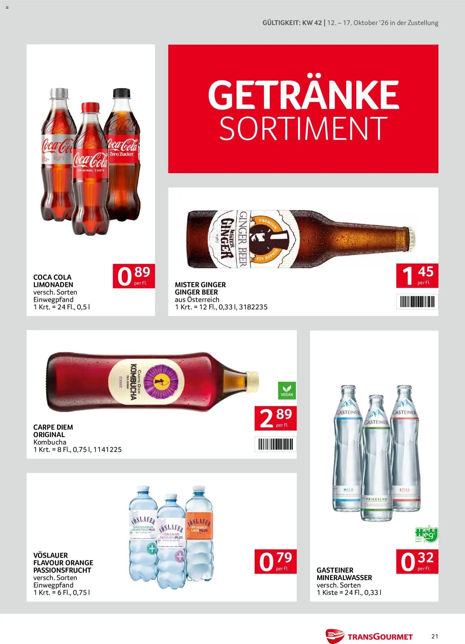Transgourmet Flugblatt