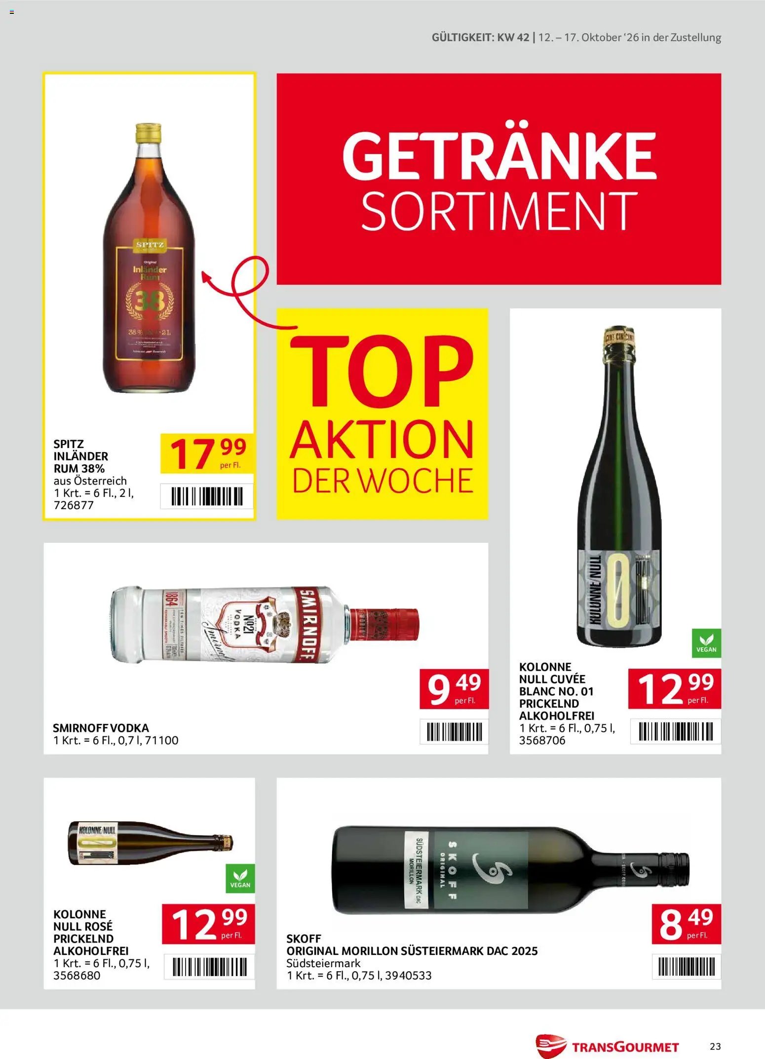 Transgourmet Flugblatt