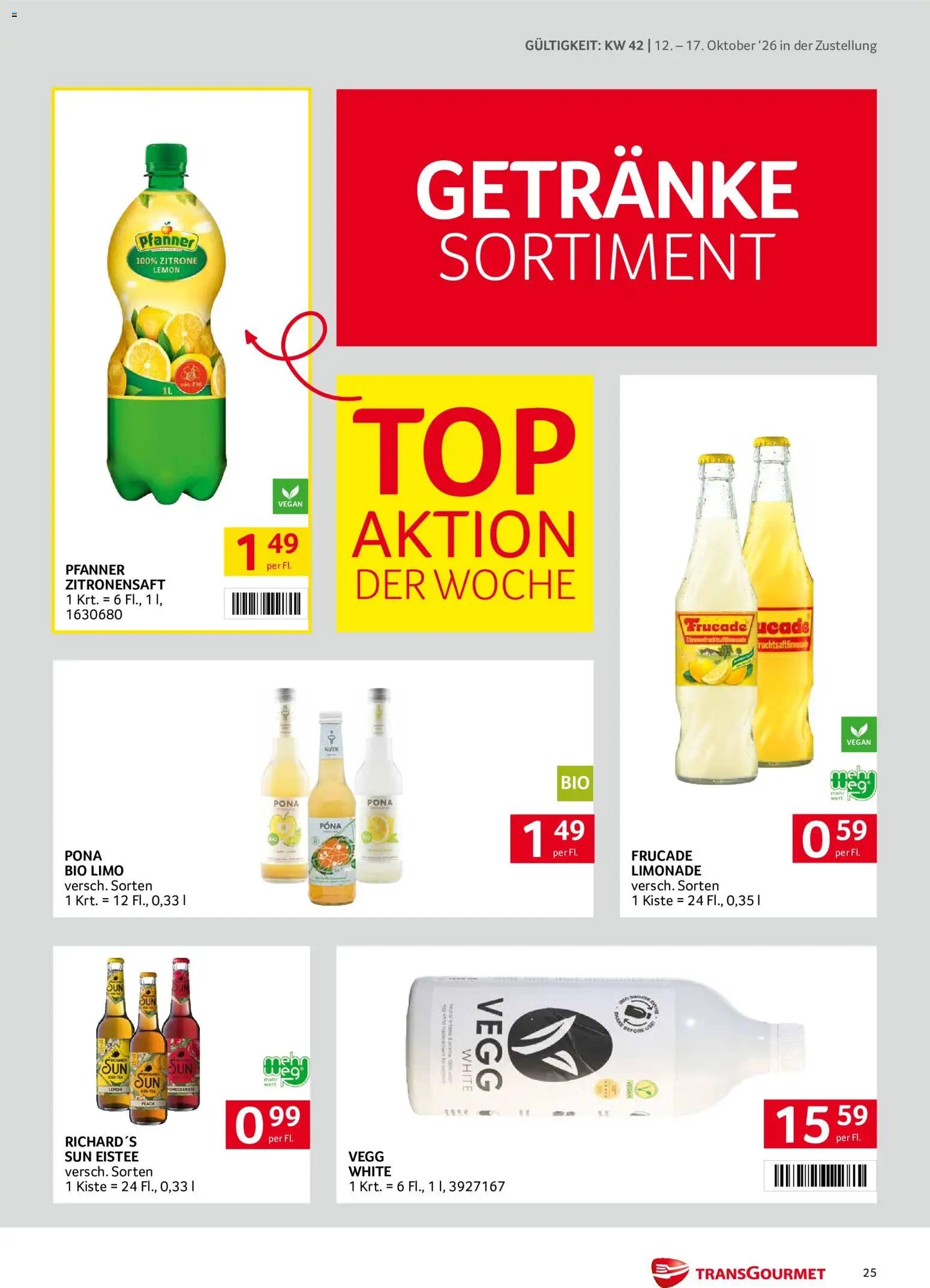 Transgourmet Flugblatt
