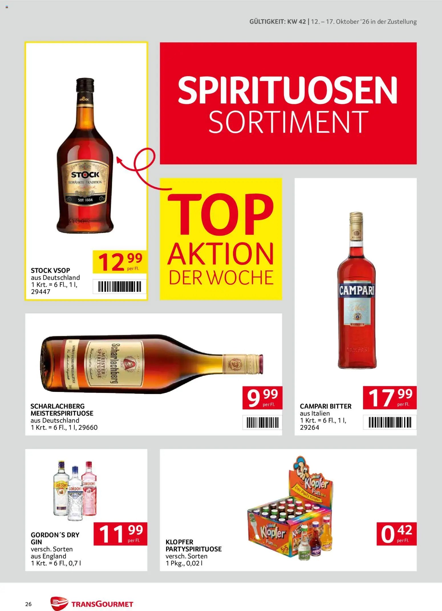 Transgourmet Flugblatt