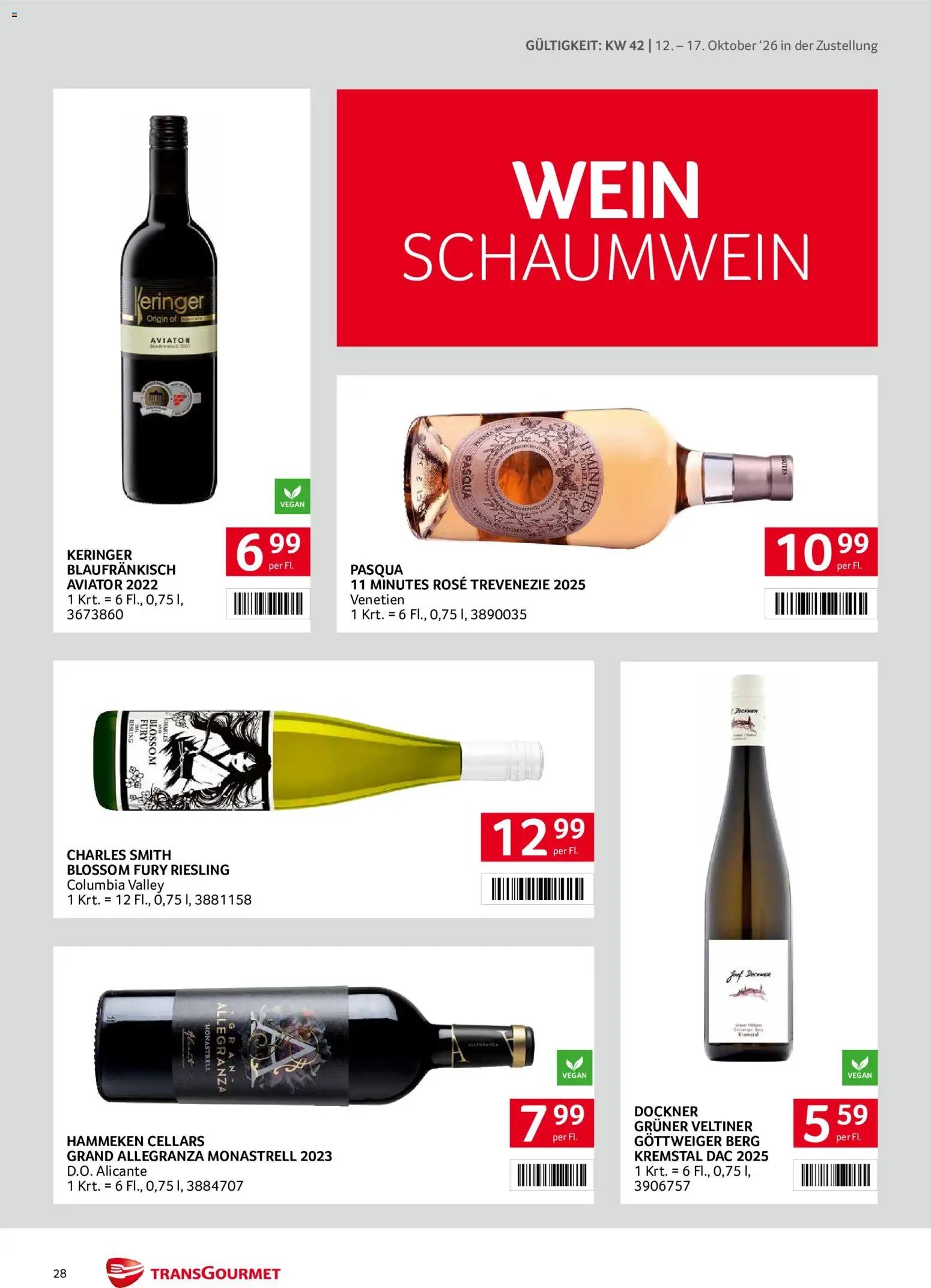 Transgourmet Flugblatt