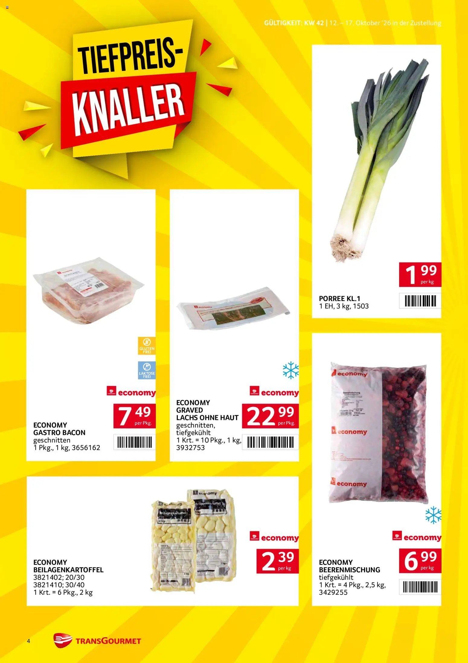 Transgourmet Flugblatt