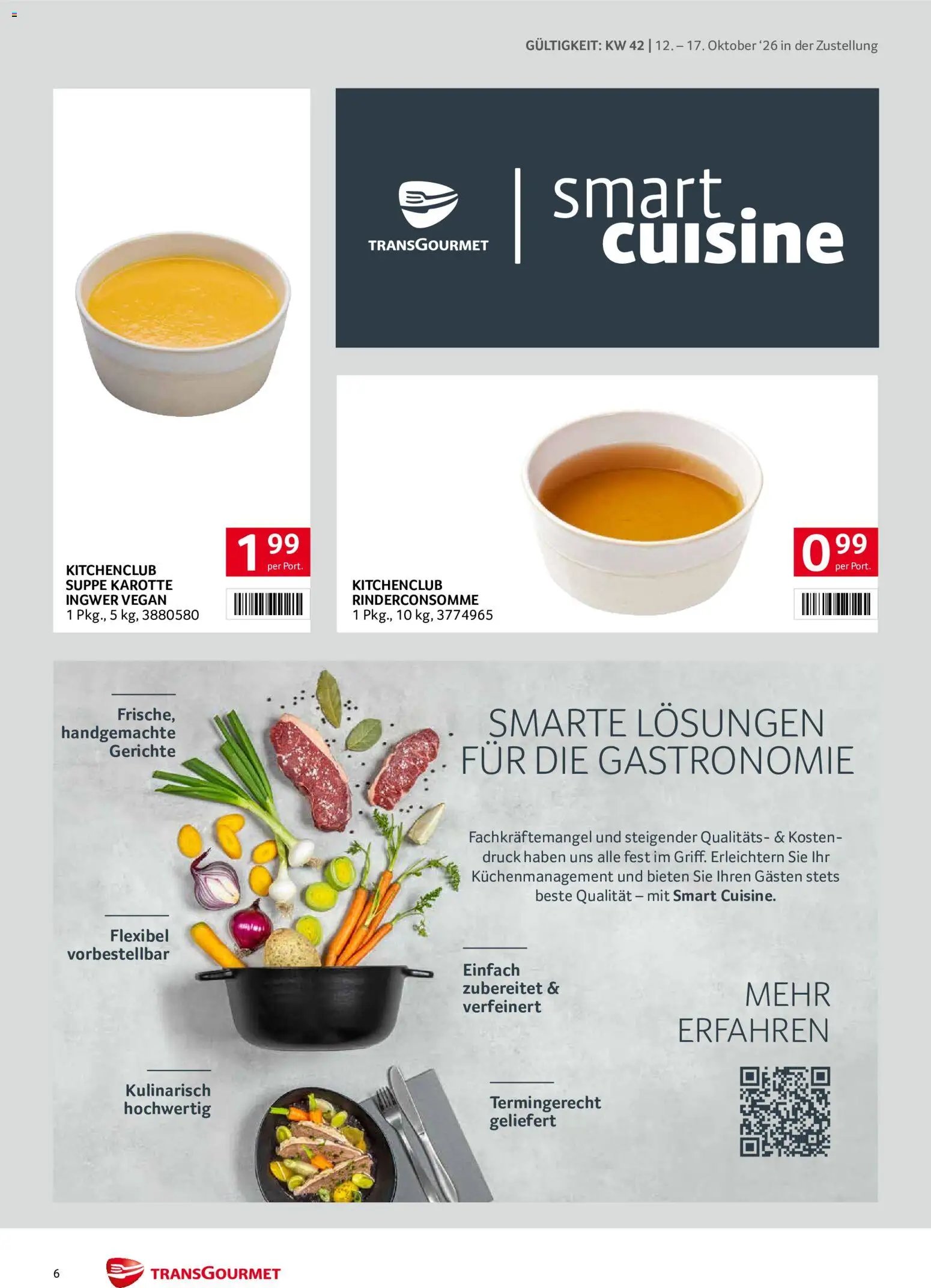 Transgourmet Flugblatt