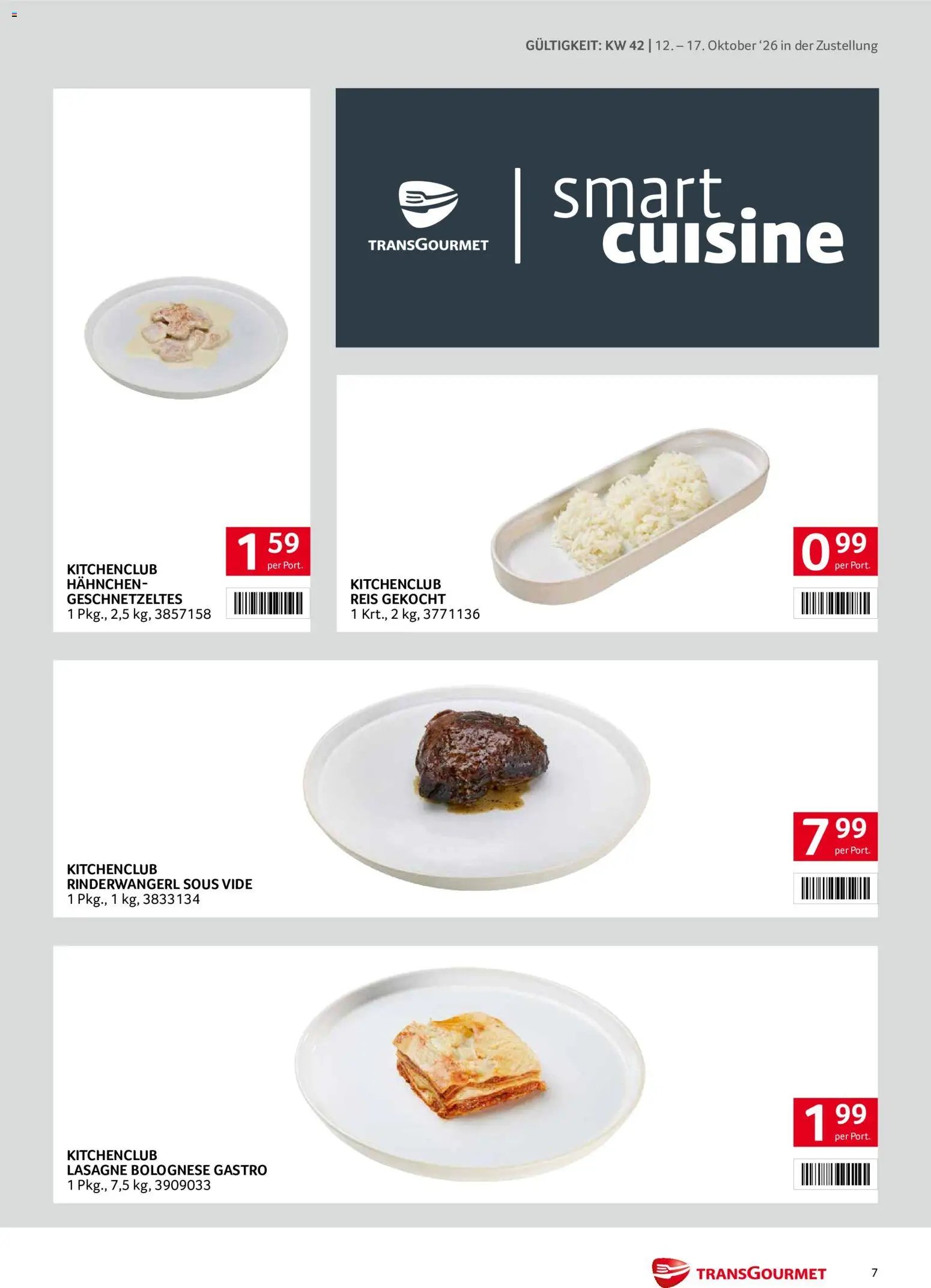 Transgourmet Flugblatt