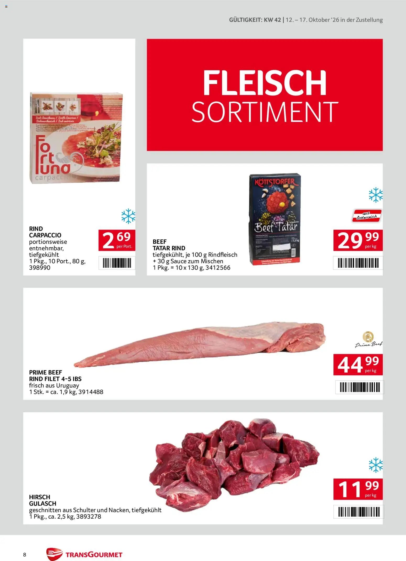 Transgourmet Flugblatt