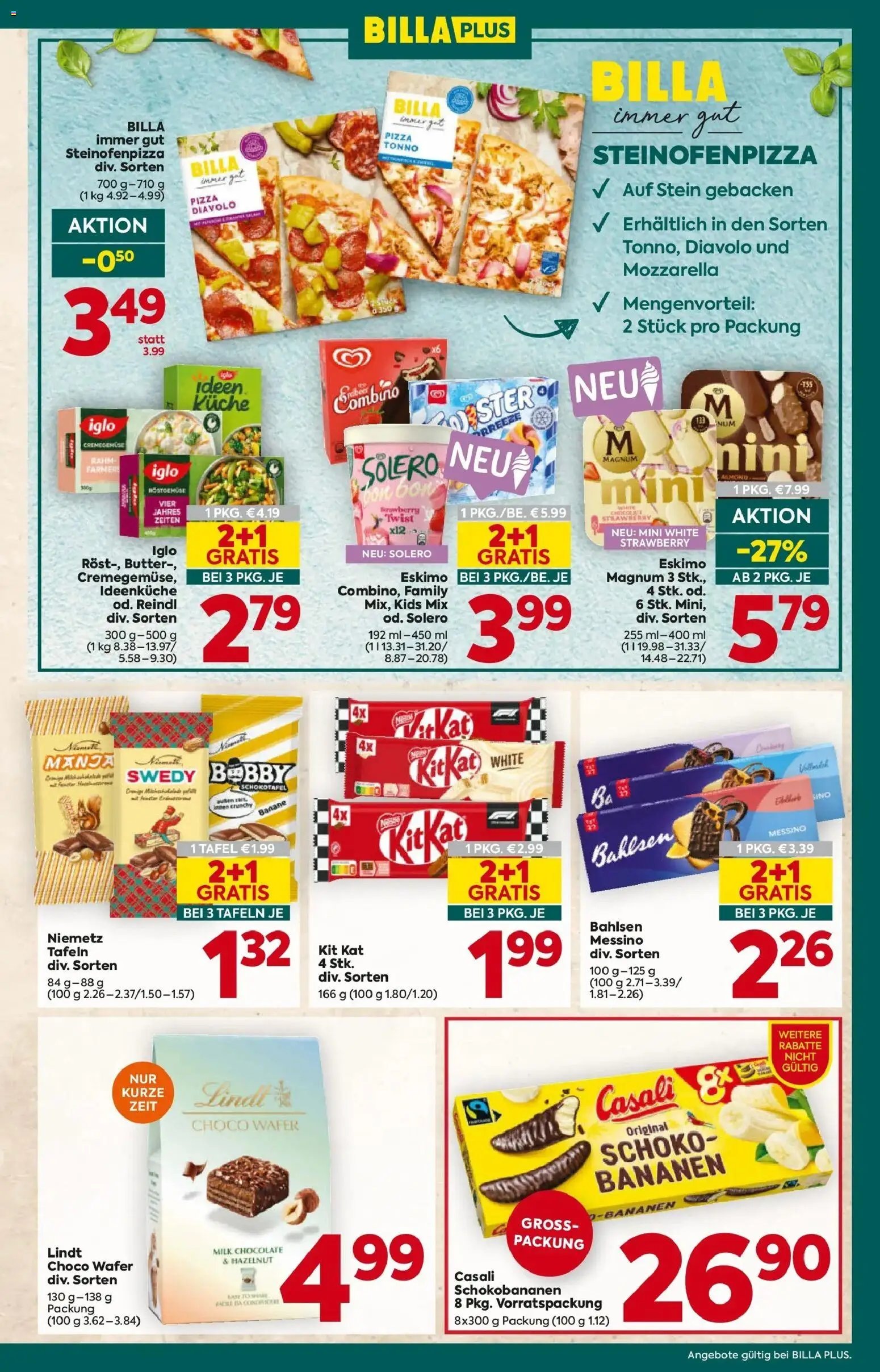 Billa Plus Flugblatt - Wien