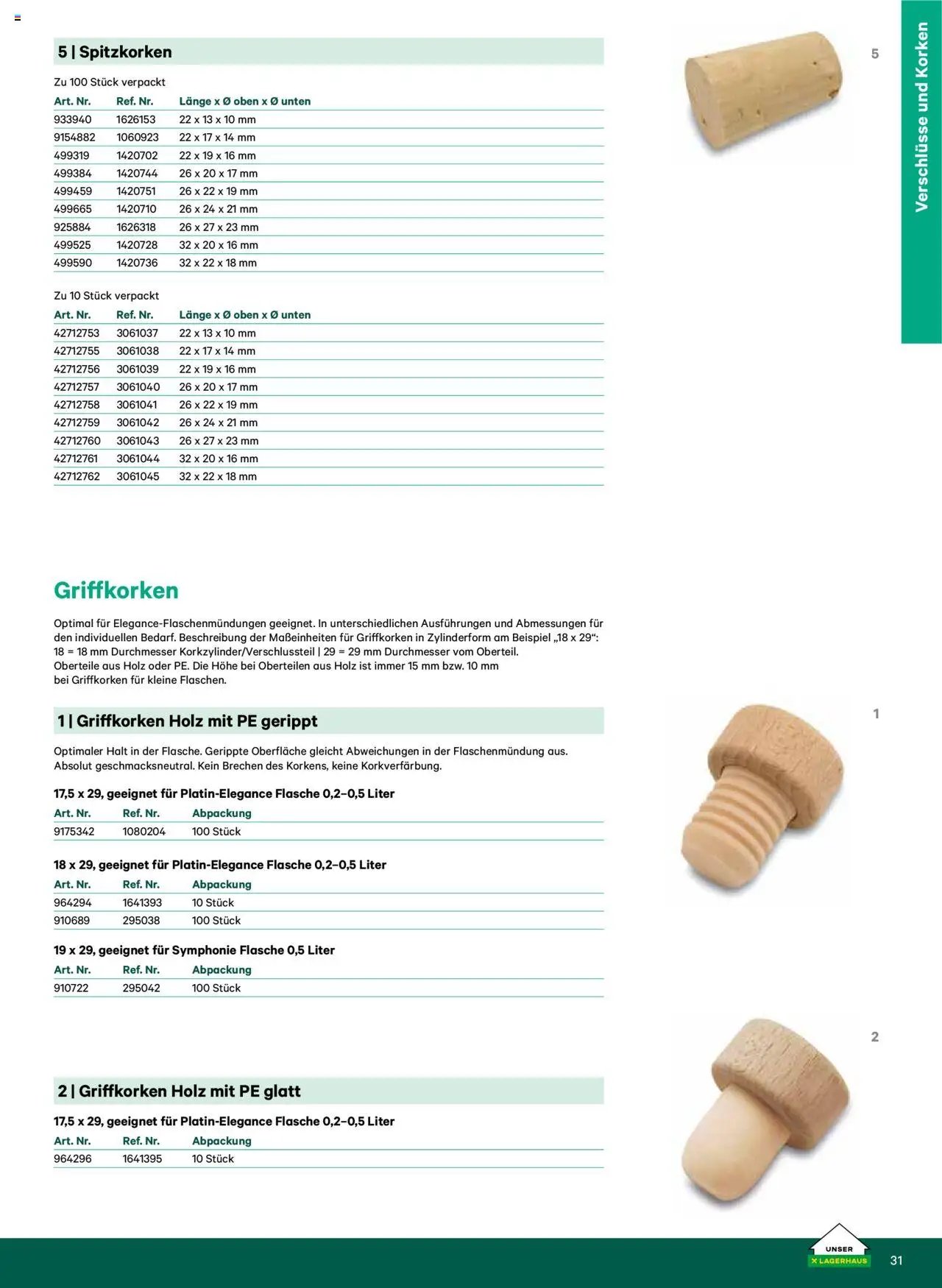 Lagerhaus Katalog Most & Saft