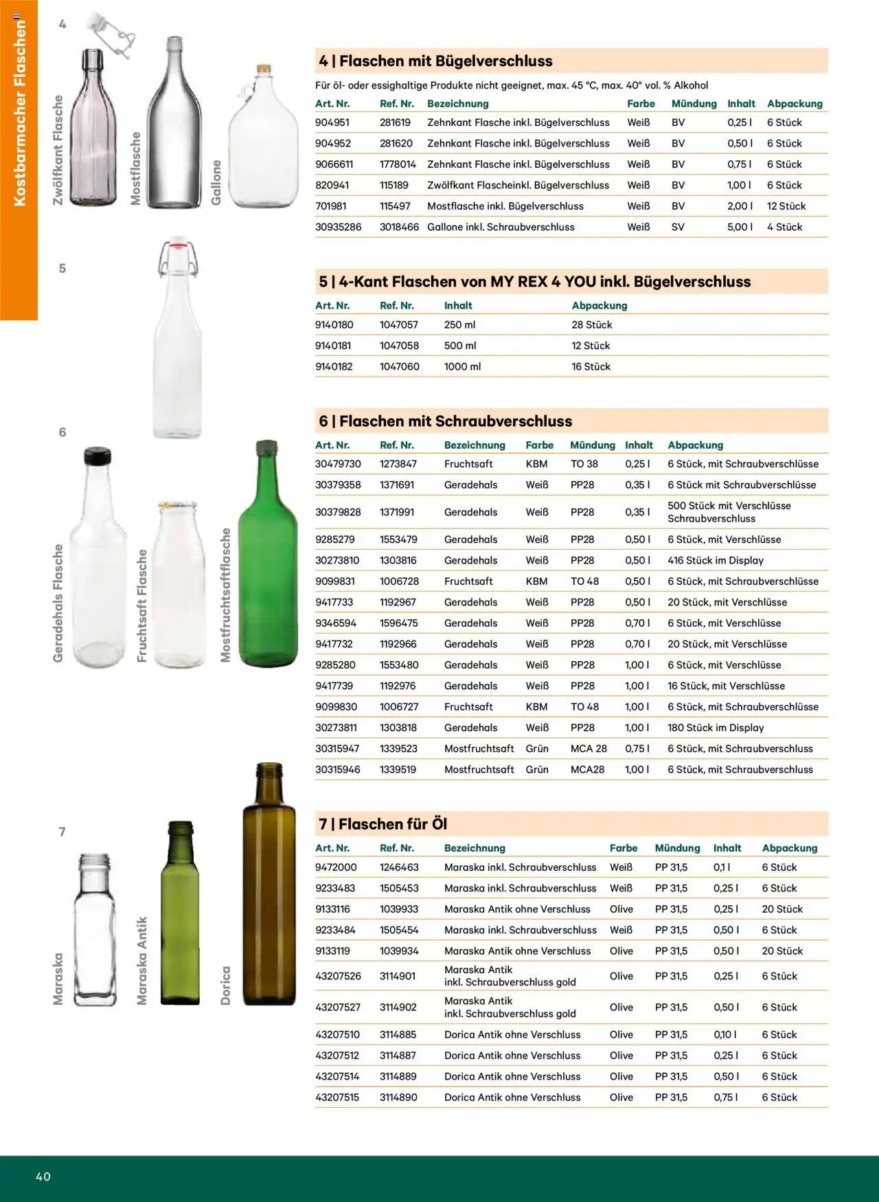 Lagerhaus Katalog Most & Saft