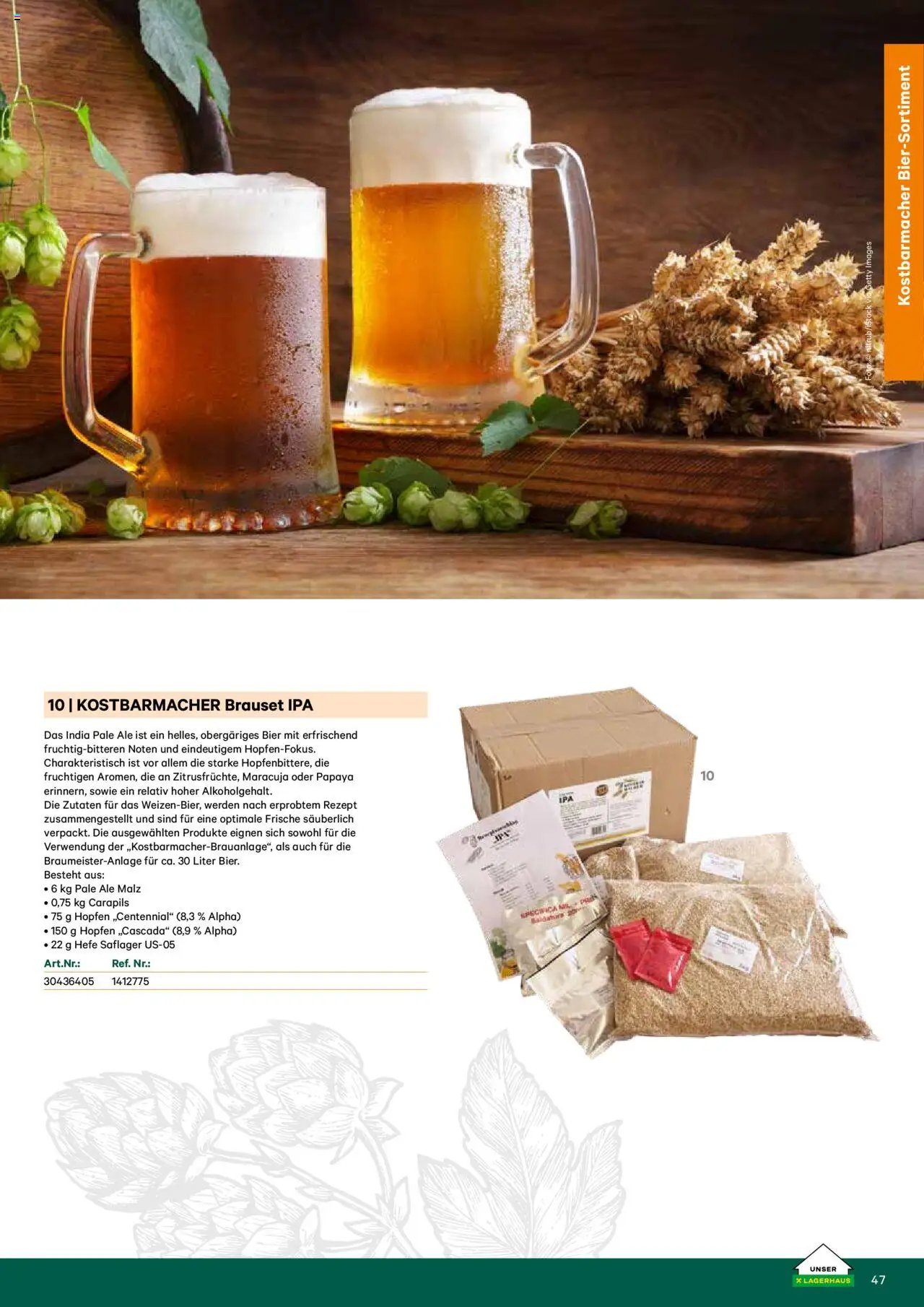 Lagerhaus Katalog Most & Saft