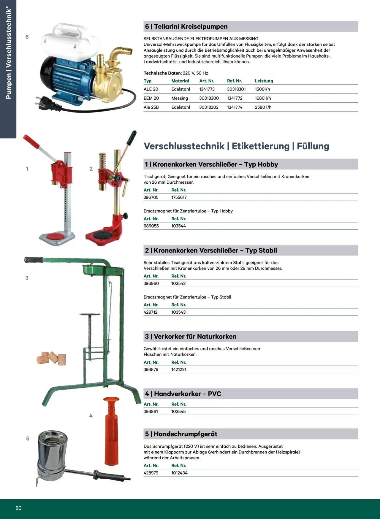 Lagerhaus Katalog Most & Saft