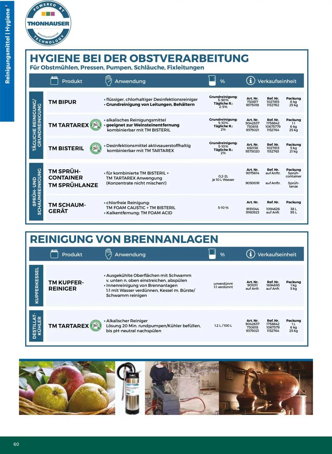 Lagerhaus Katalog Most & Saft