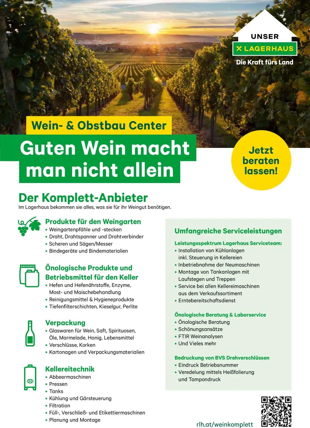 Lagerhaus Katalog Most & Saft