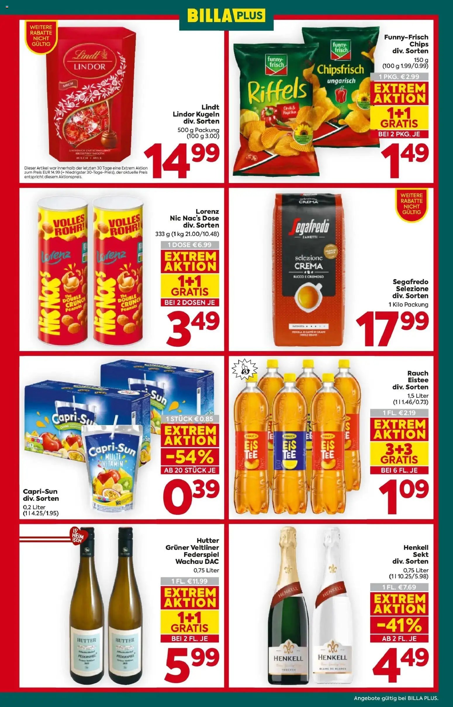 Billa Plus Flugblatt - Kärnten