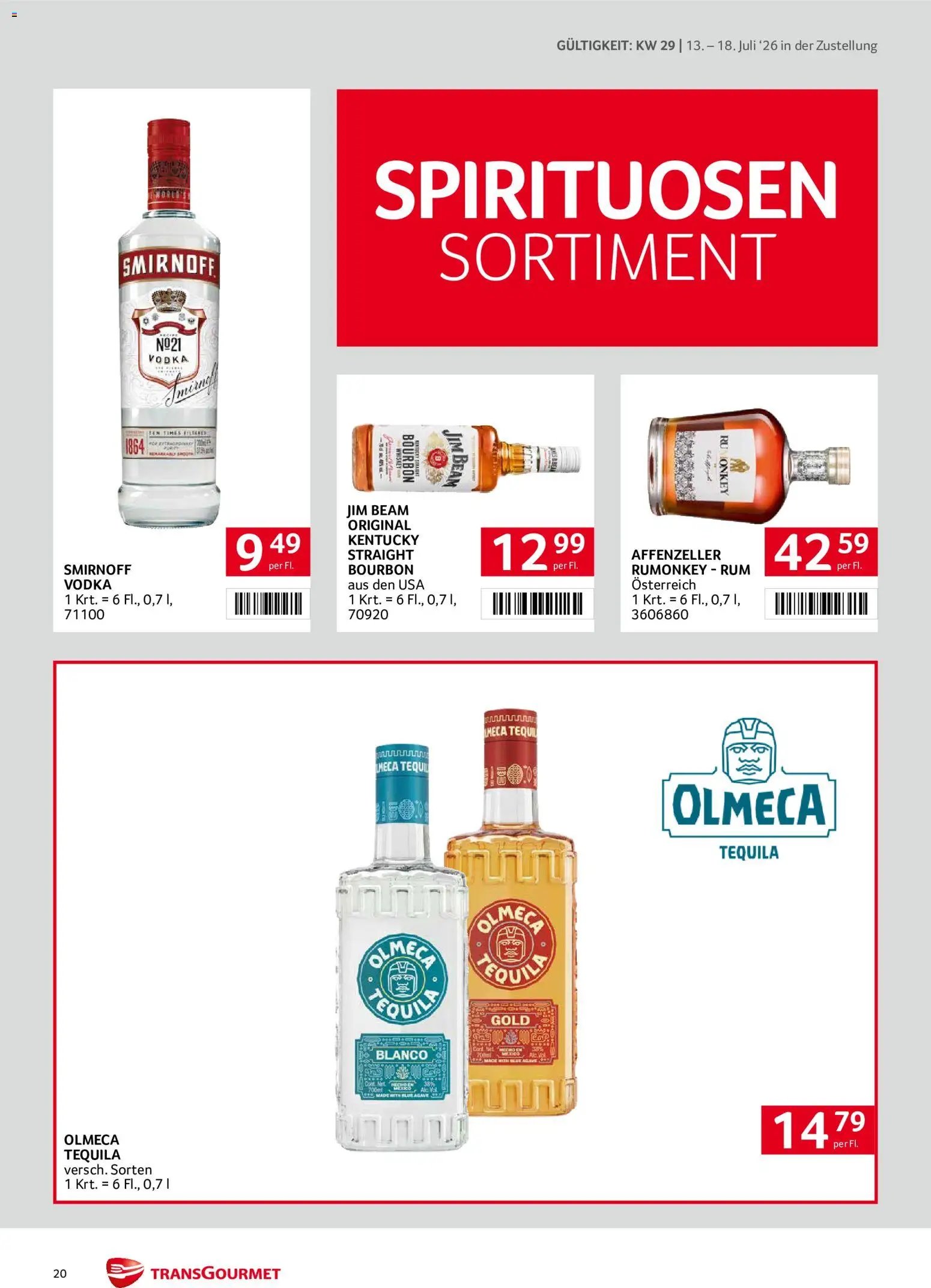 Transgourmet Zustellaktion