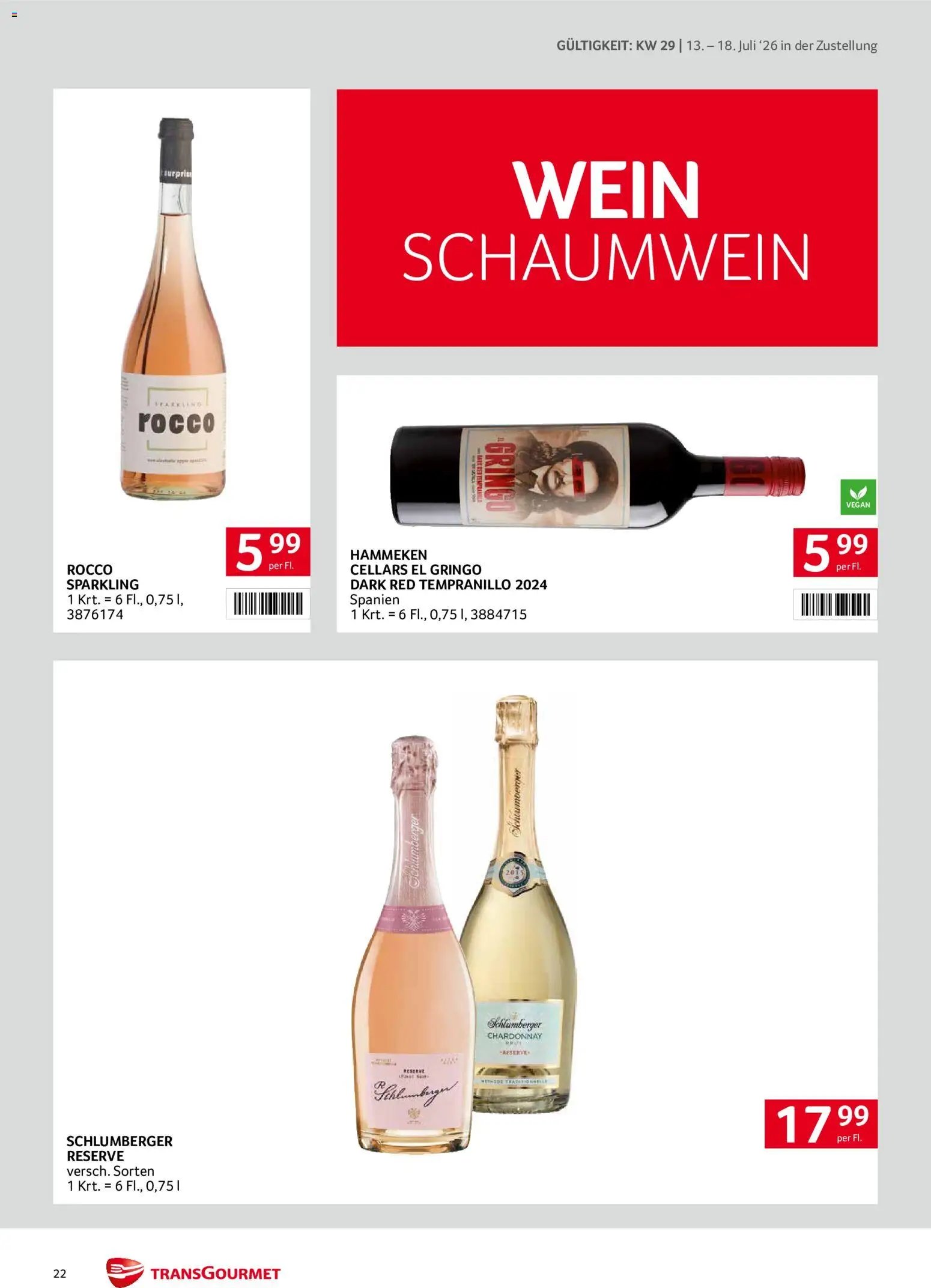 Transgourmet Zustellaktion