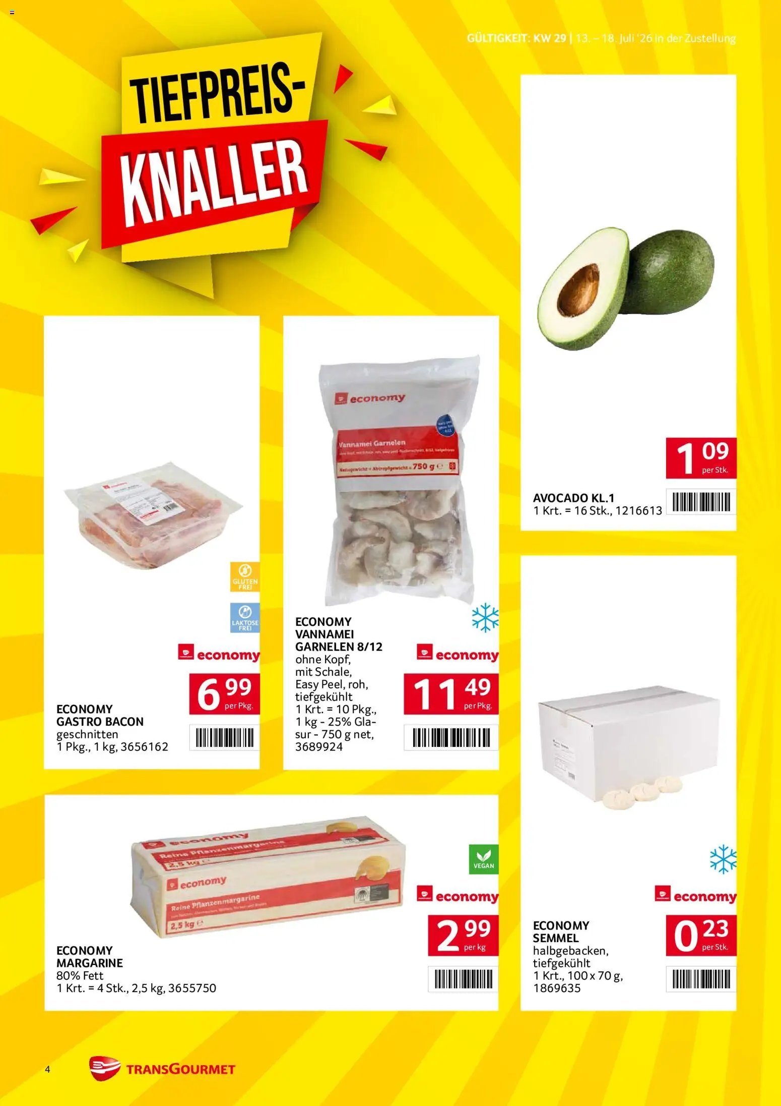 Transgourmet Zustellaktion