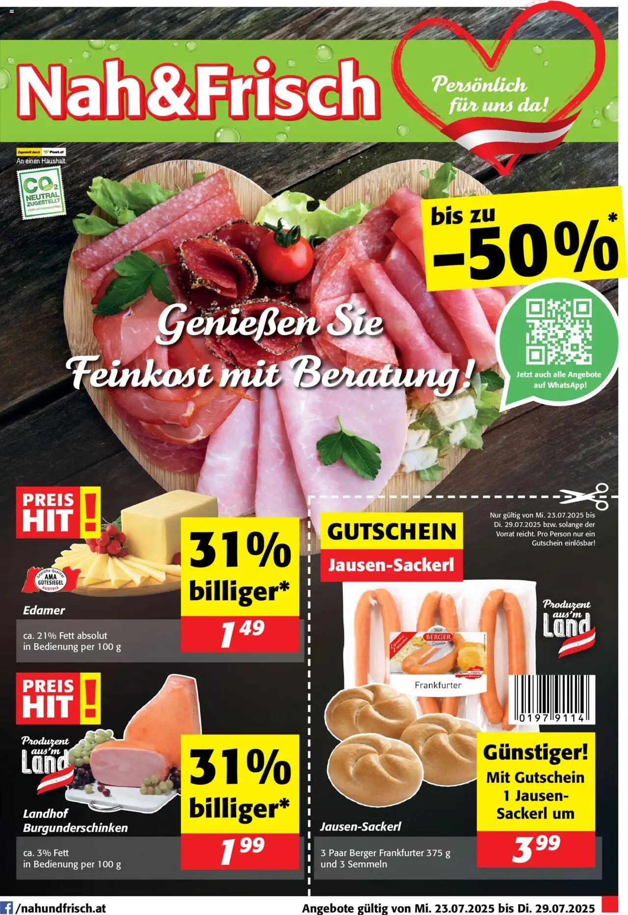 Nah und Frisch Flugblatt (2025-07-23 - 2025-07-29) | 1