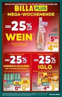 Billa Plus Flugblatt