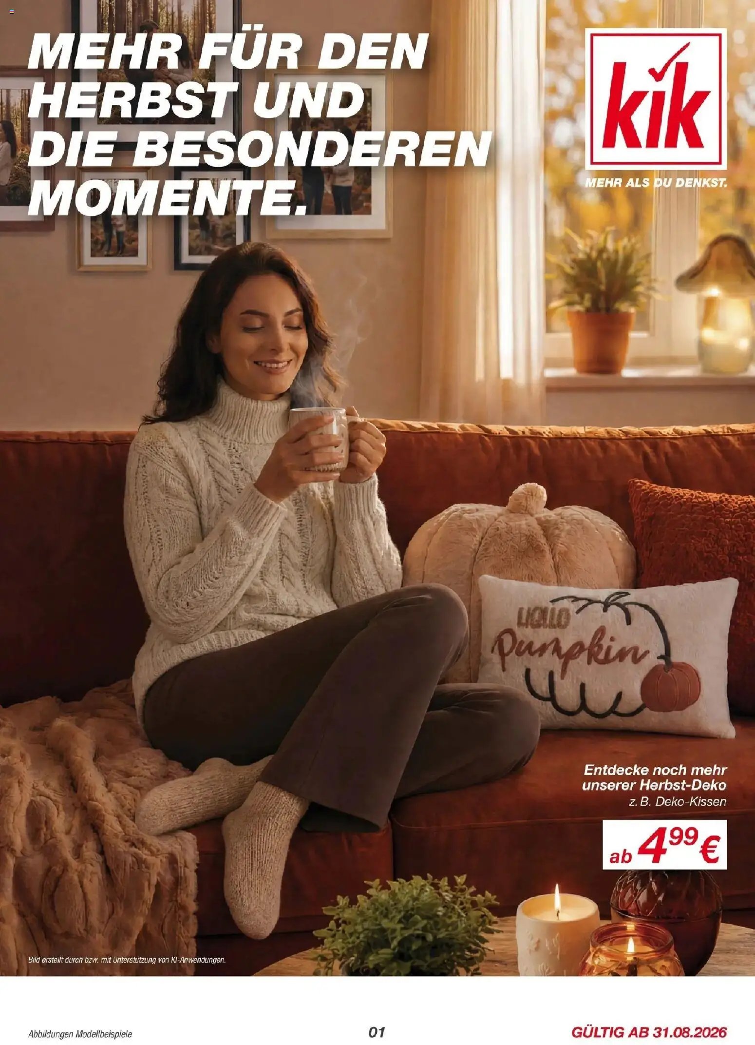 Kik Mehr für den Herbst und die besonderen Momente