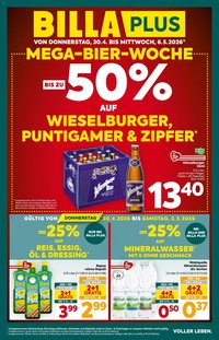 Billa Plus Flugblatt