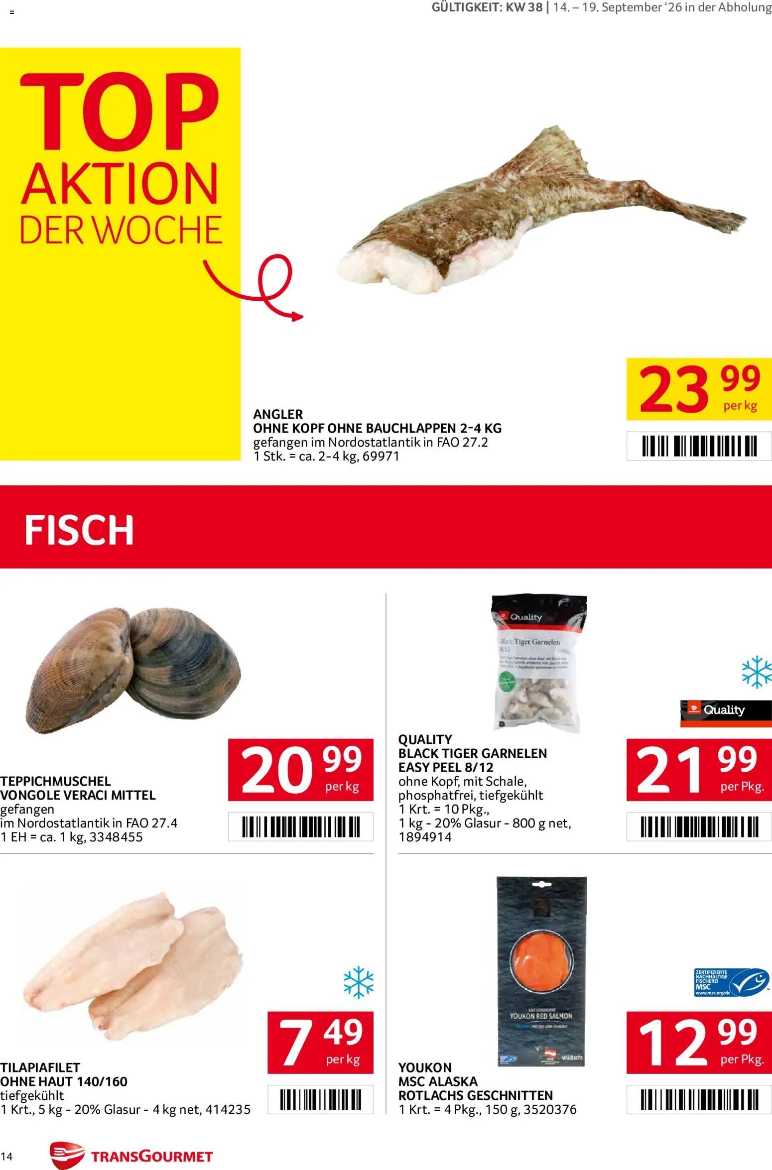 Transgourmet Flugblatt