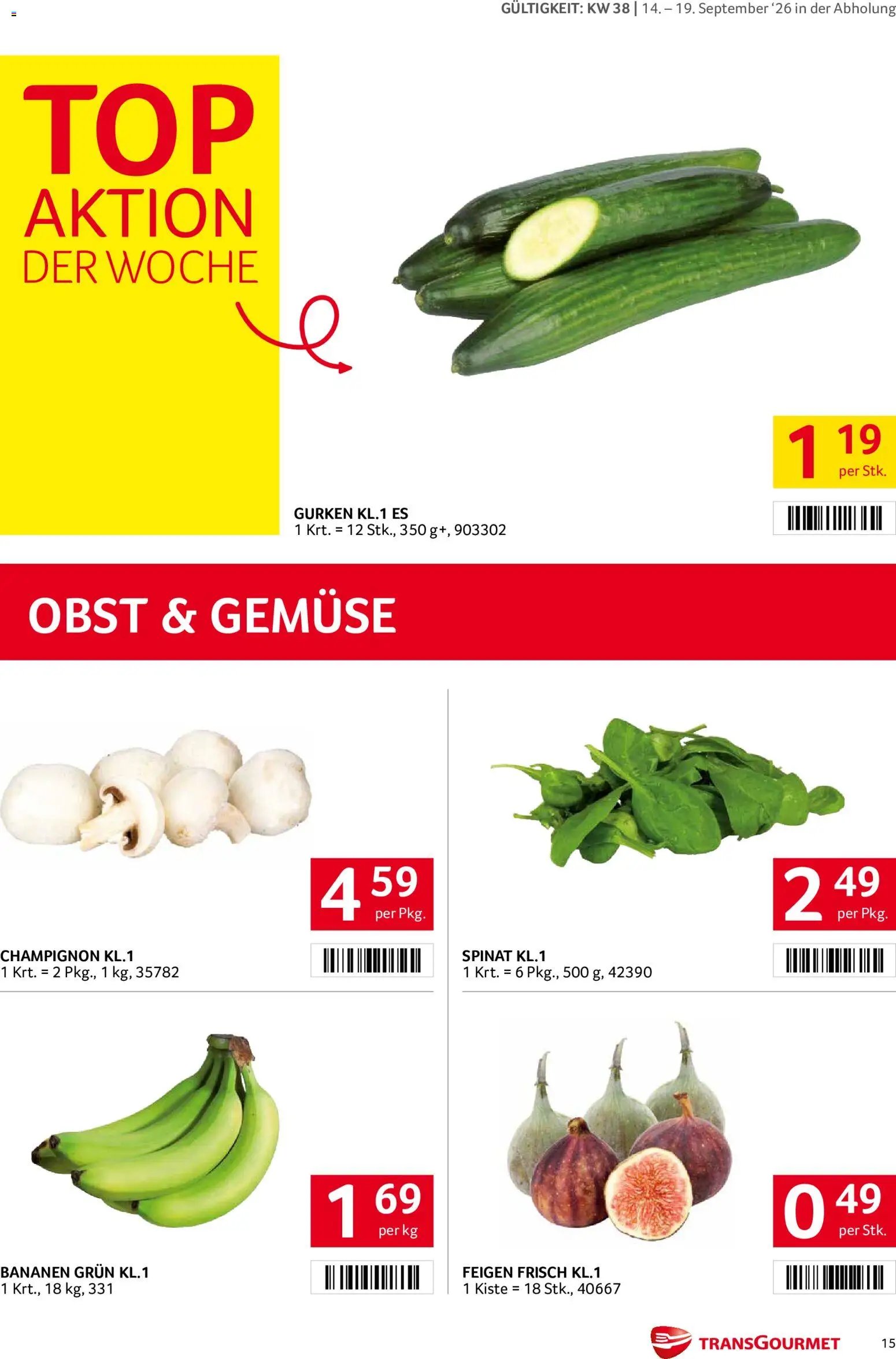 Transgourmet Flugblatt