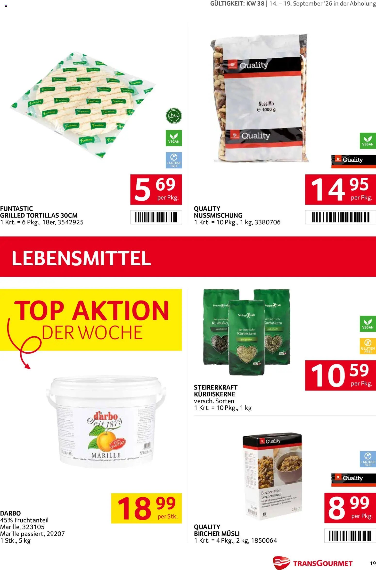 Transgourmet Flugblatt