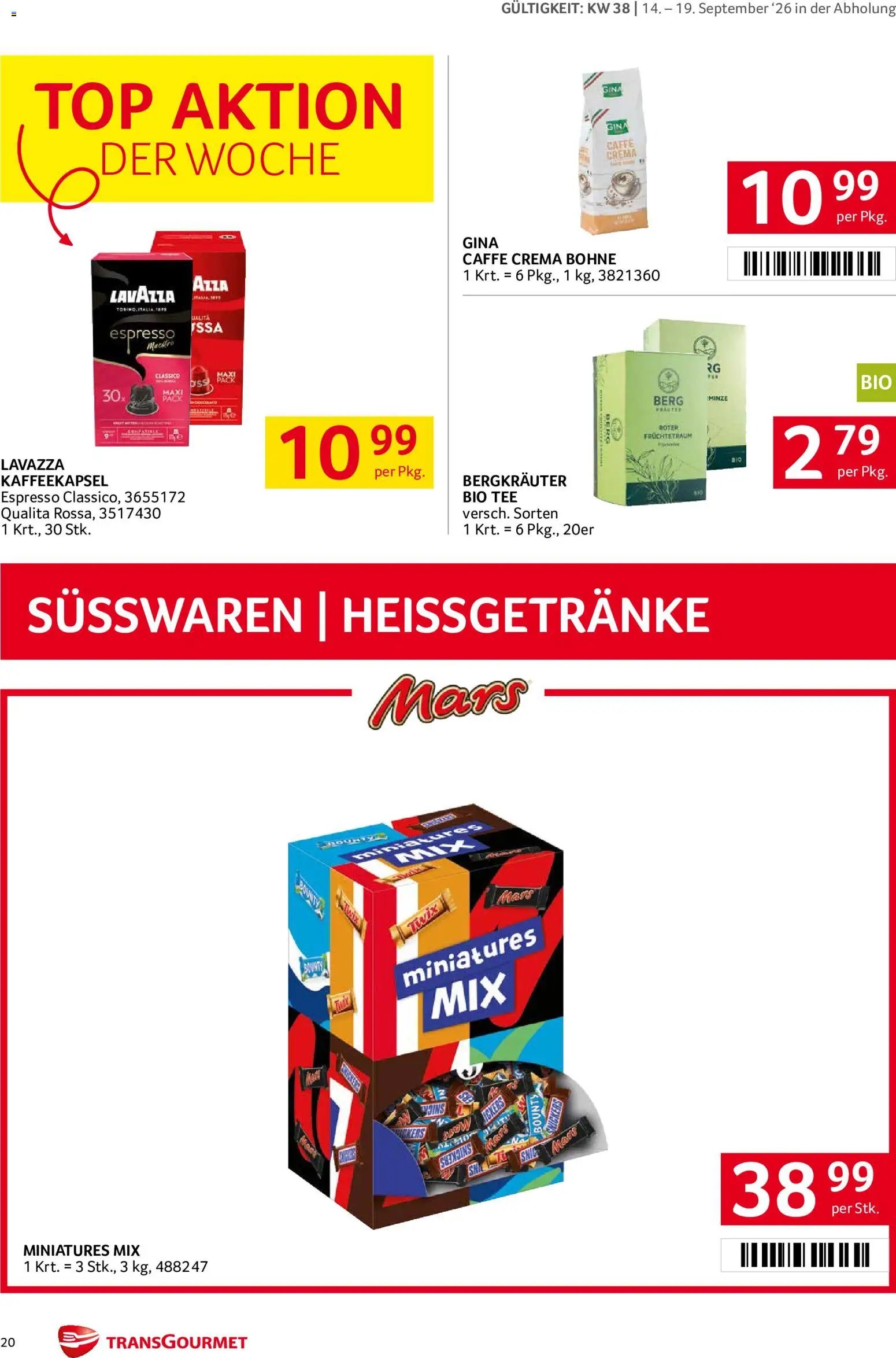 Transgourmet Flugblatt