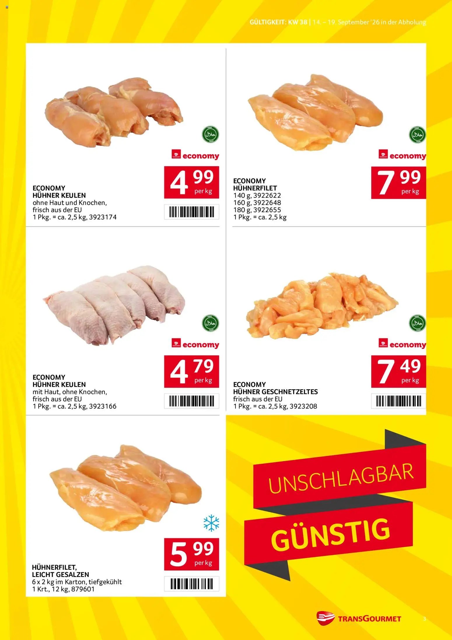 Transgourmet Flugblatt