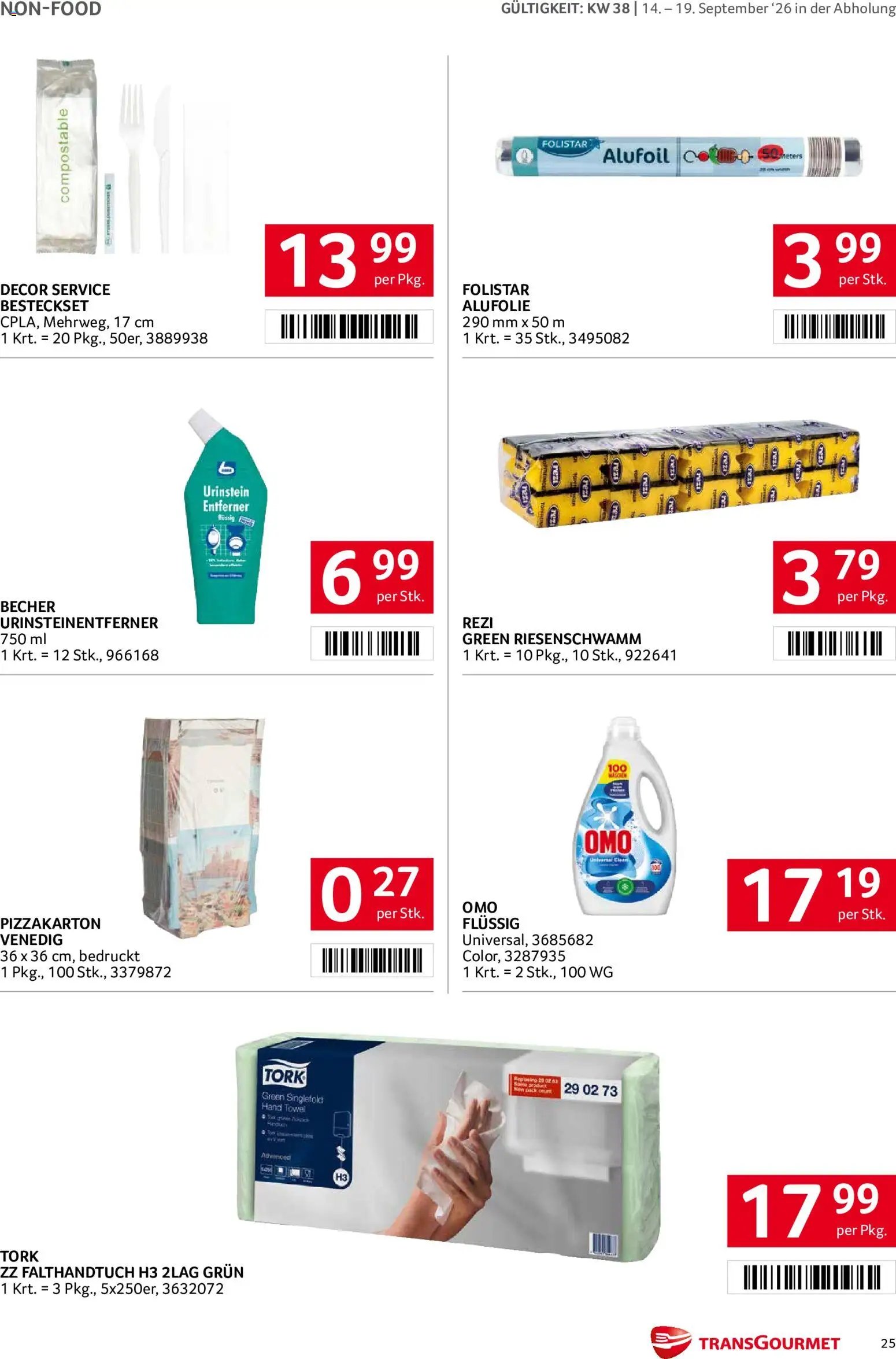 Transgourmet Flugblatt