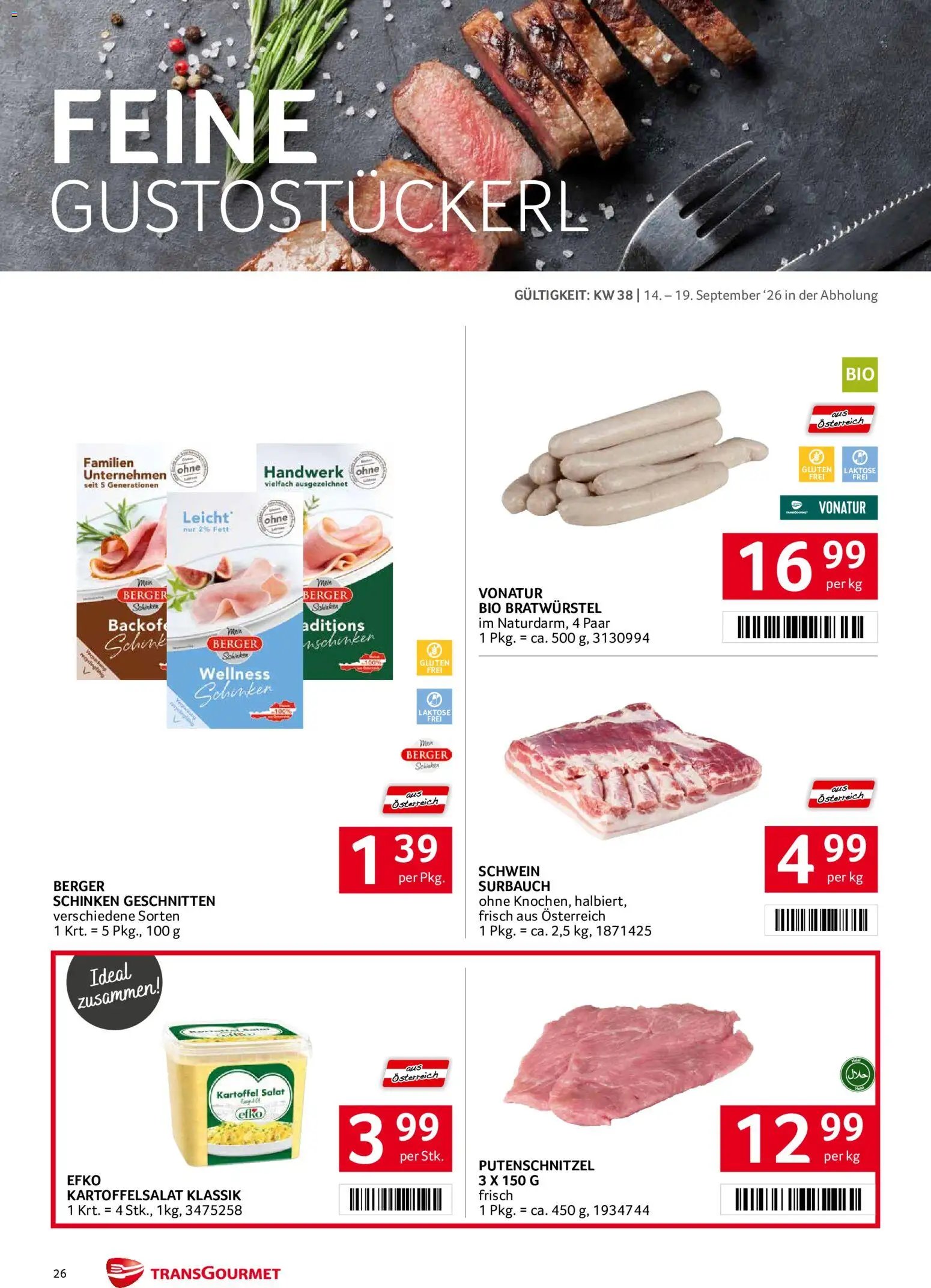Transgourmet Flugblatt