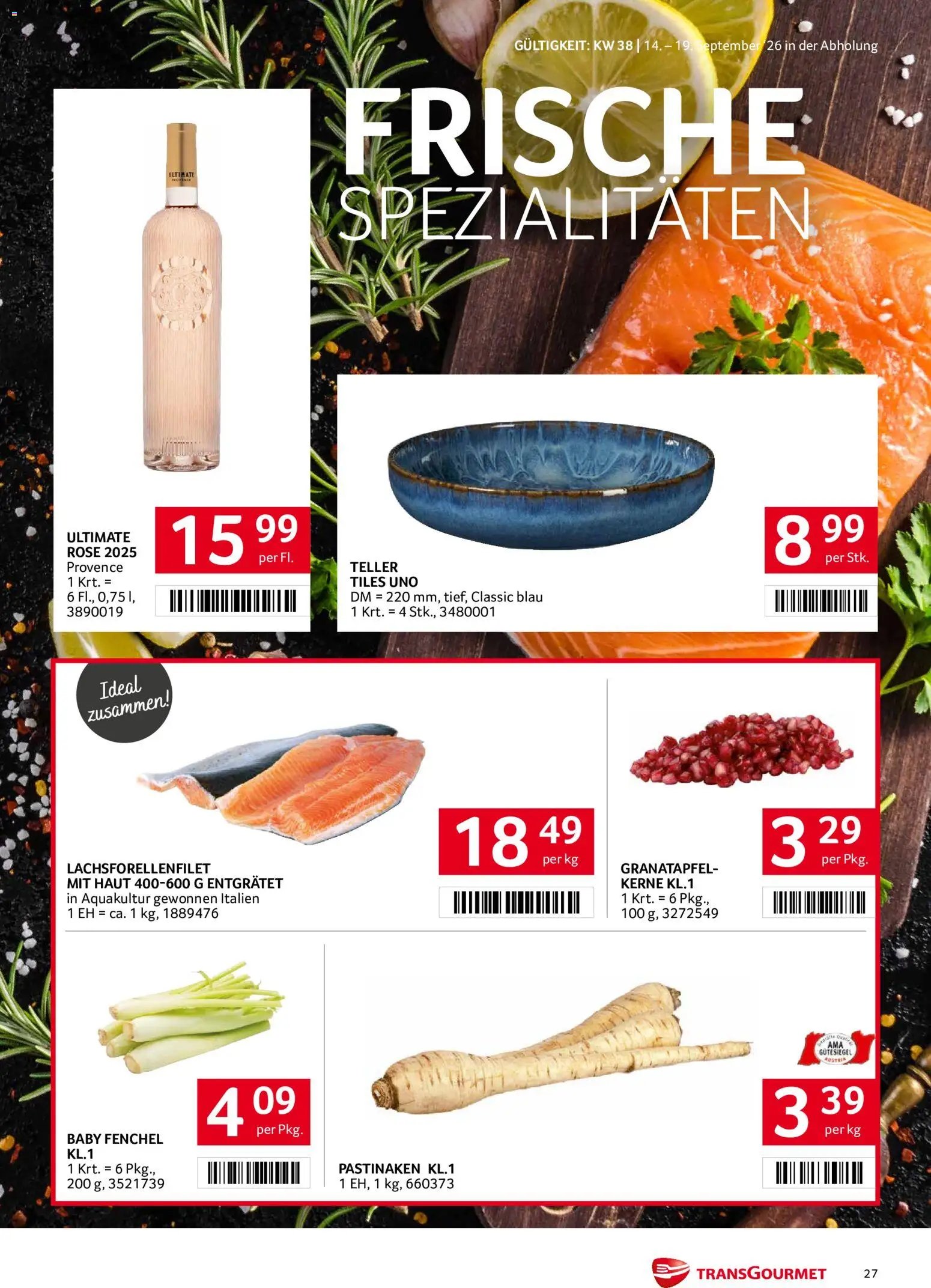 Transgourmet Flugblatt
