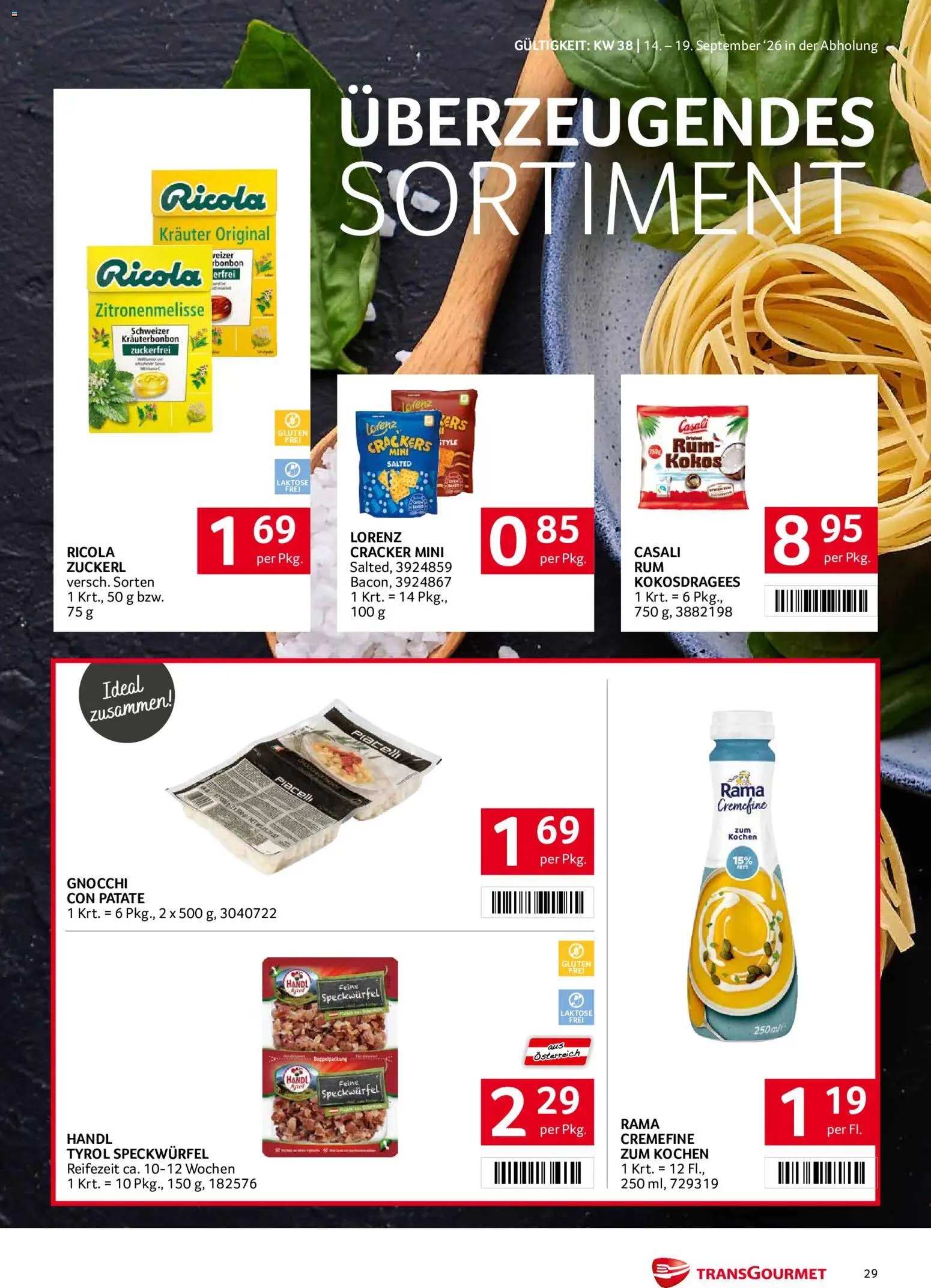 Transgourmet Flugblatt