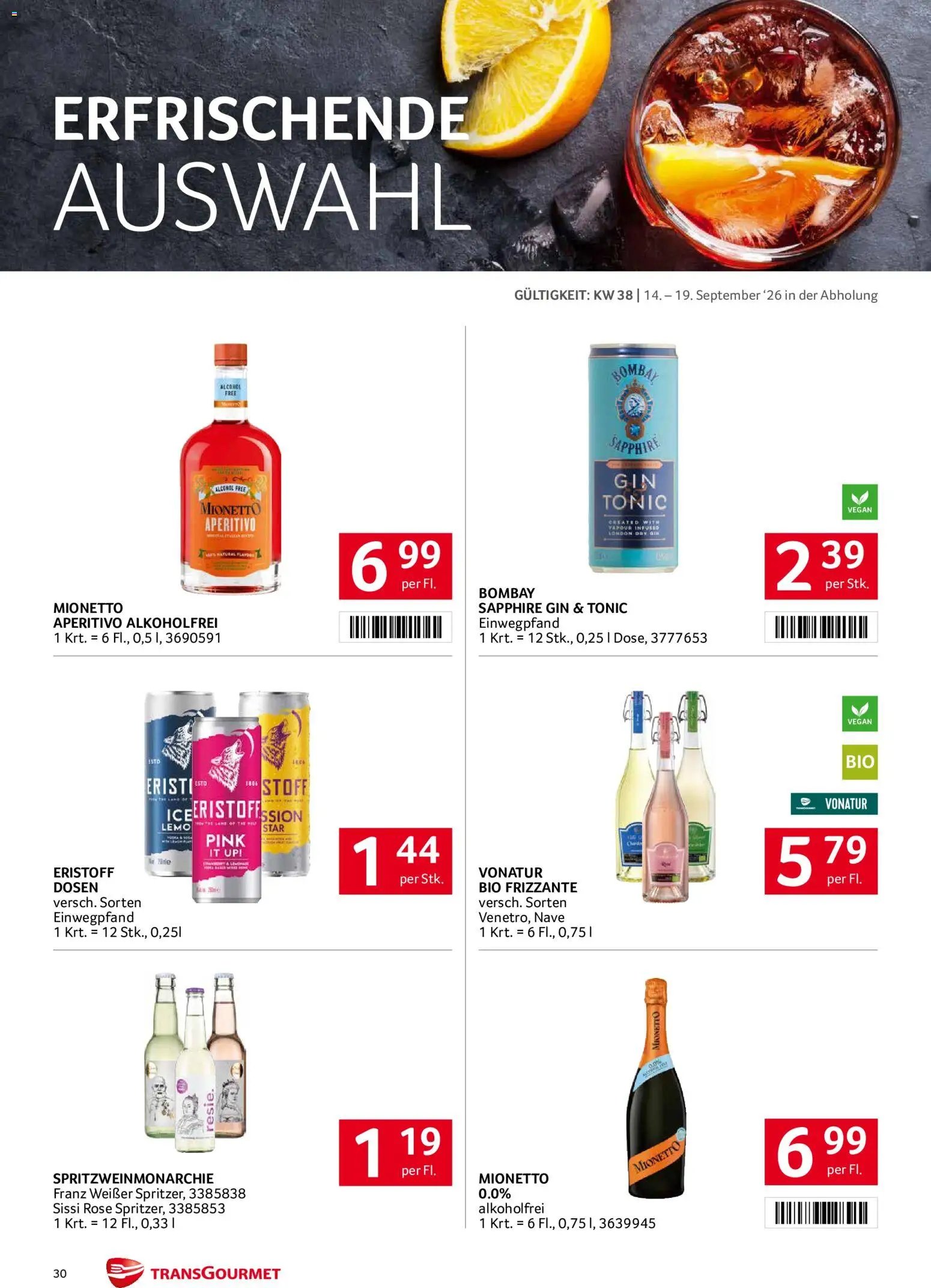 Transgourmet Flugblatt