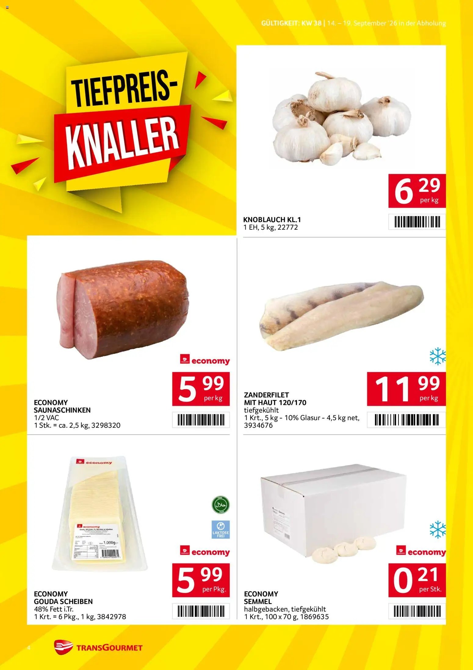 Transgourmet Flugblatt