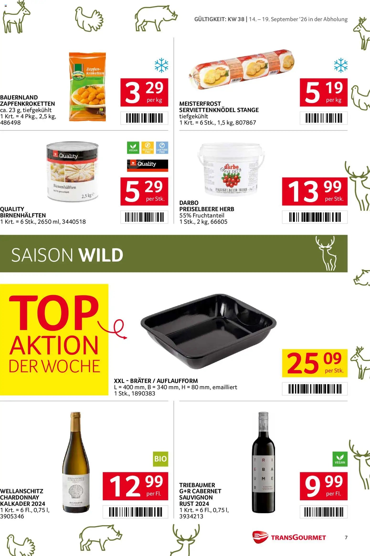 Transgourmet Flugblatt