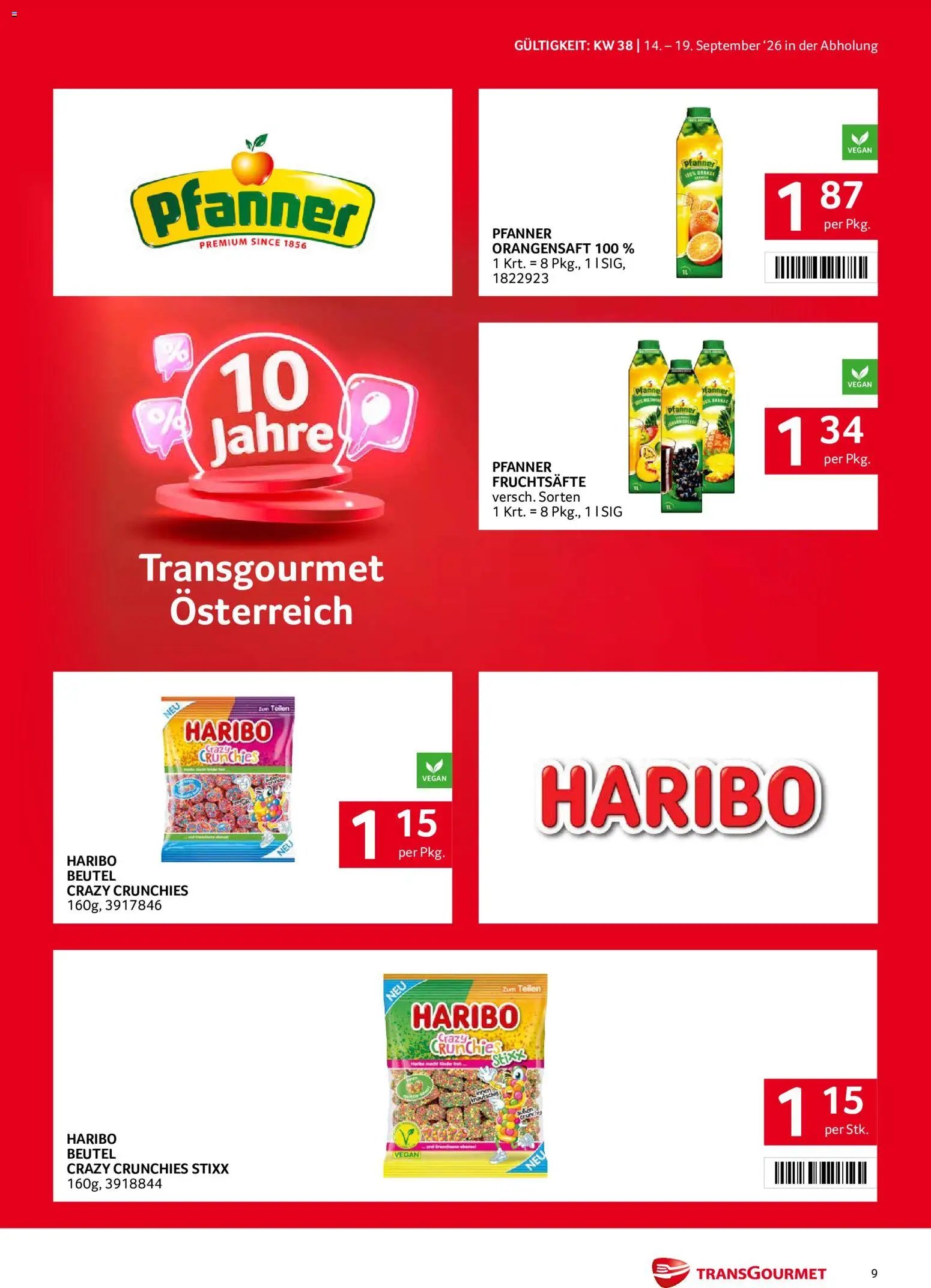 Transgourmet Flugblatt