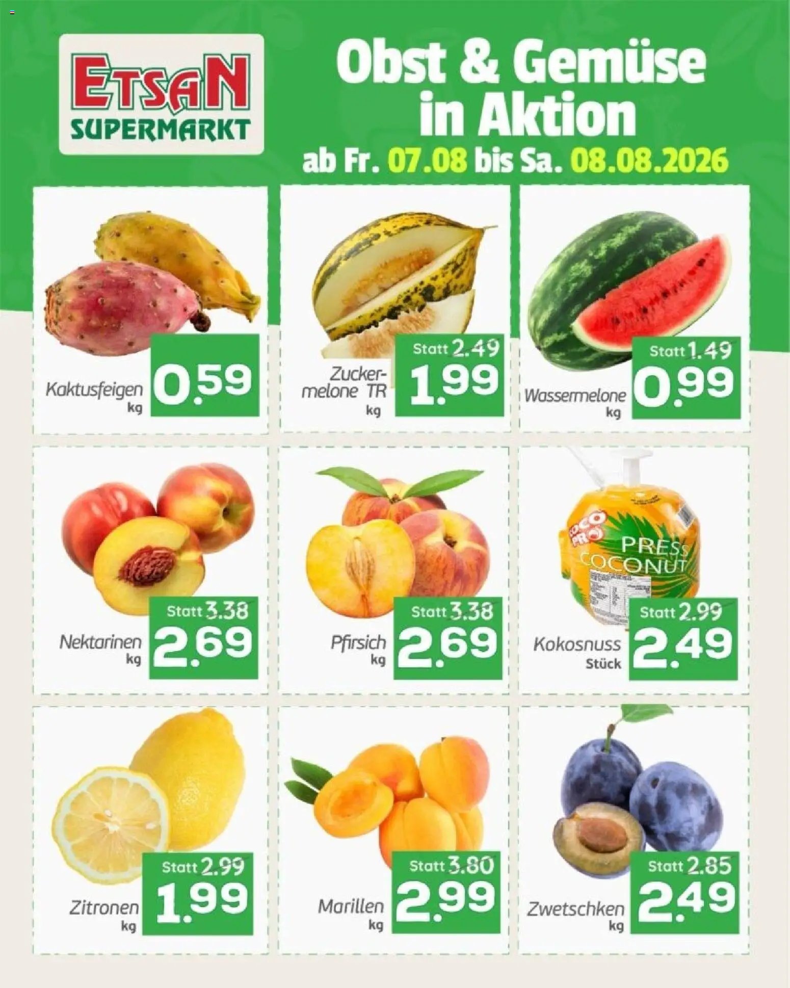 ETSAN Obst und Gemüse